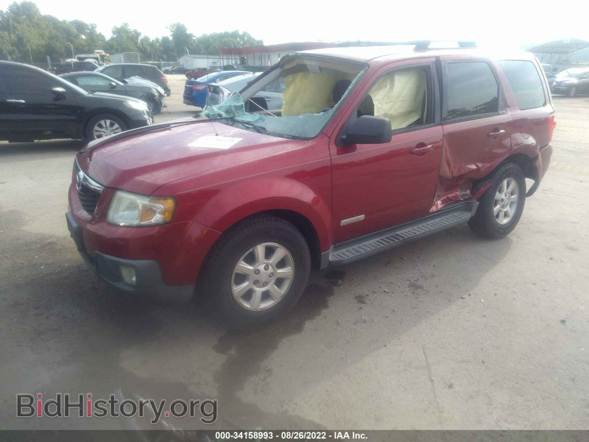 2008 MAZDA TRIBUTE - VIN: 4F2CZ06108KM10199 - Фото 2