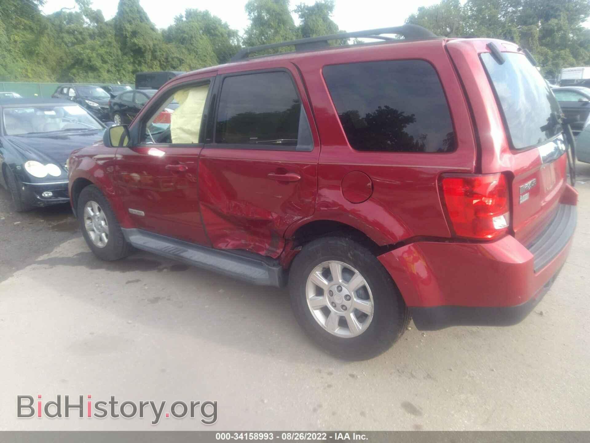 2008 MAZDA TRIBUTE - VIN: 4F2CZ06108KM10199 - Фото 3