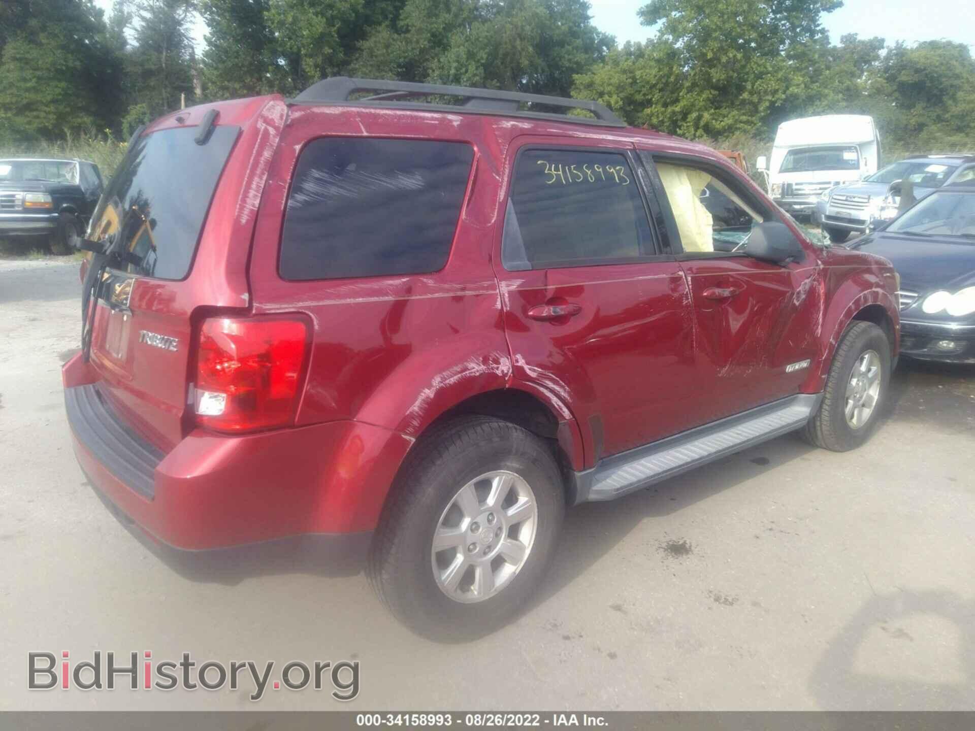 2008 MAZDA TRIBUTE - VIN: 4F2CZ06108KM10199 - Фото 4