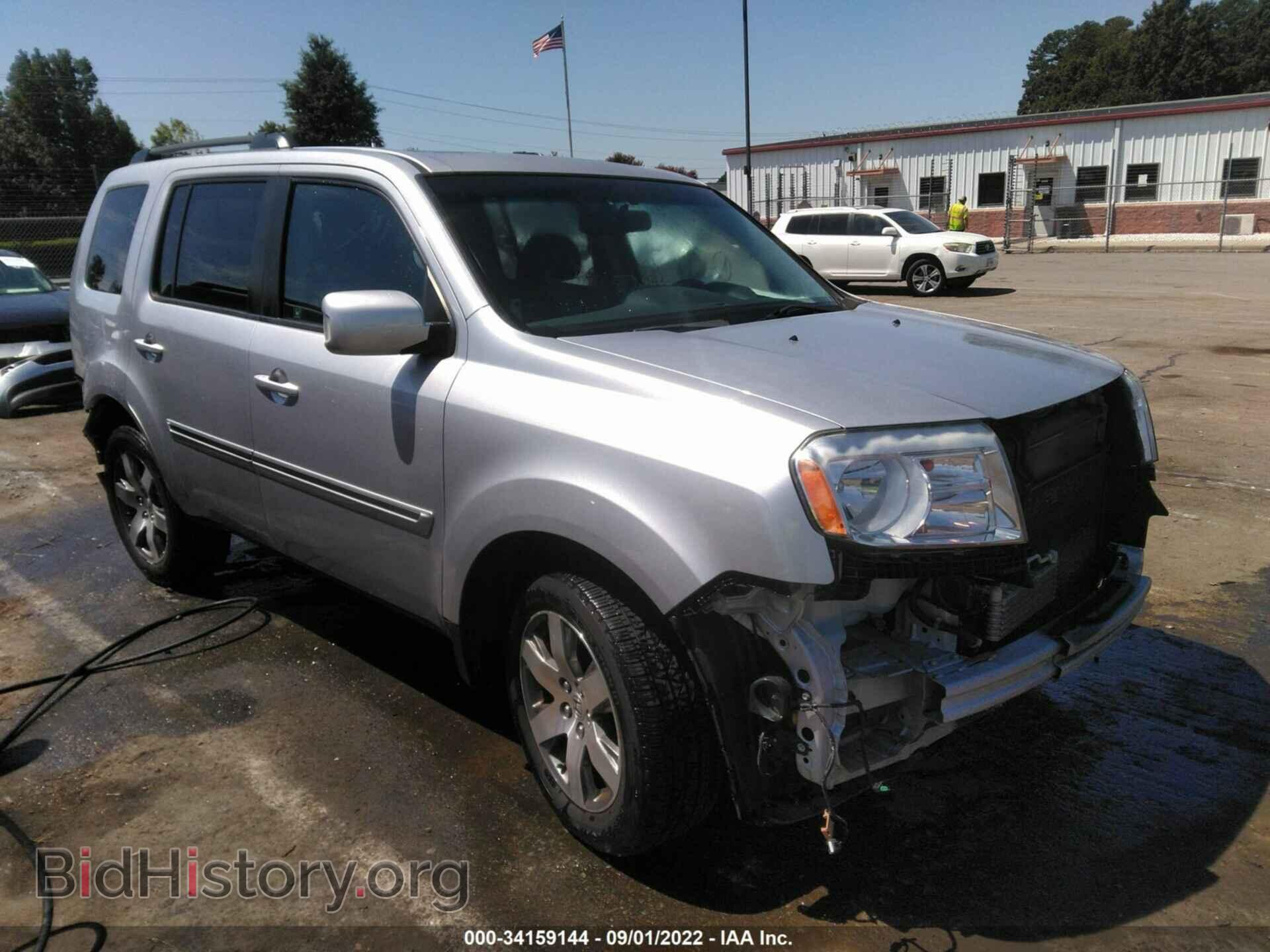 Фотография 5FNYF4H90CB066789 - HONDA PILOT 2012