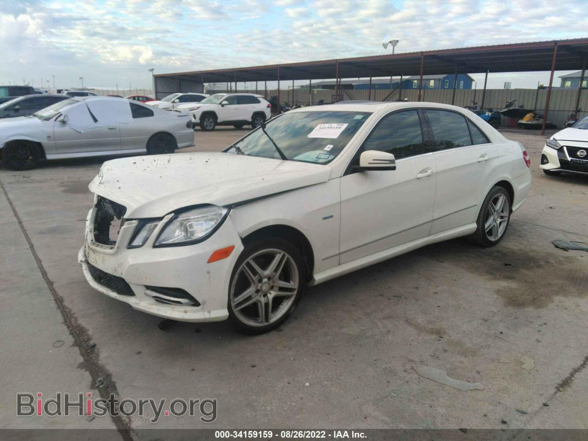 2012 MERCEDES-BENZ E-CLASS - VIN: WDDHF5KB7CA645066 - Фото 2