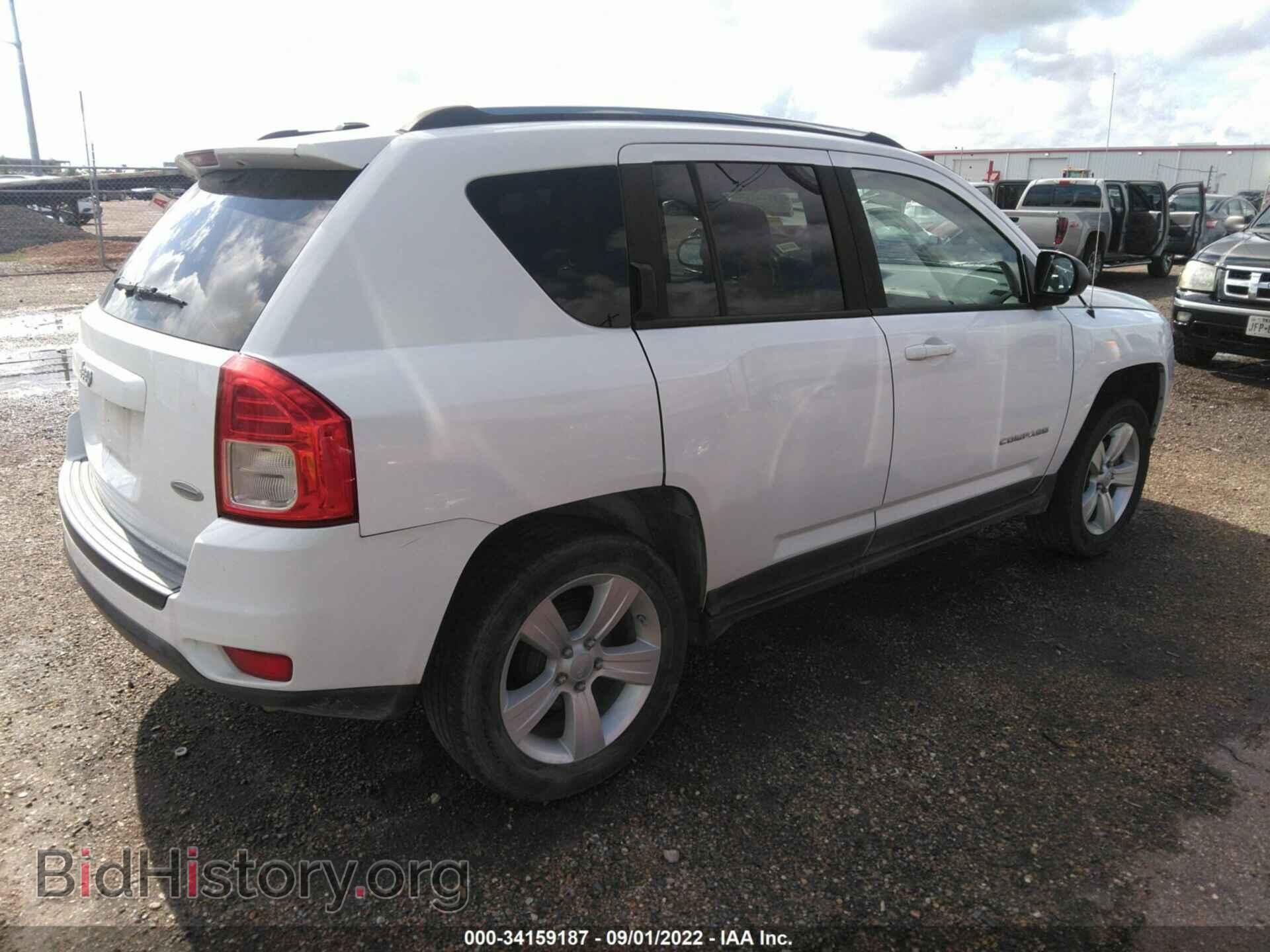 2012 JEEP COMPASS - VIN: 1C4NJCEB3CD523928 - Фото 4