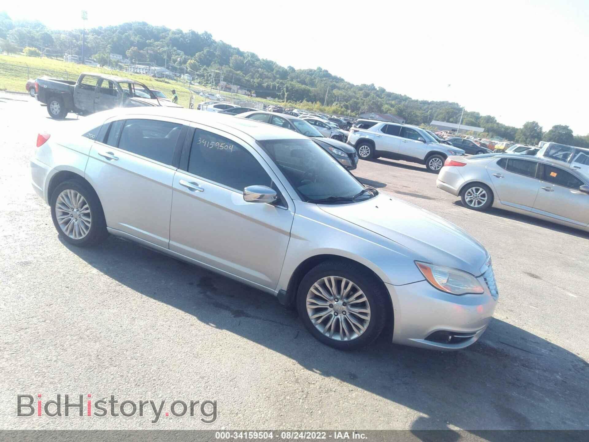 Фотография 1C3CCBCB0CN197177 - CHRYSLER 200 2012