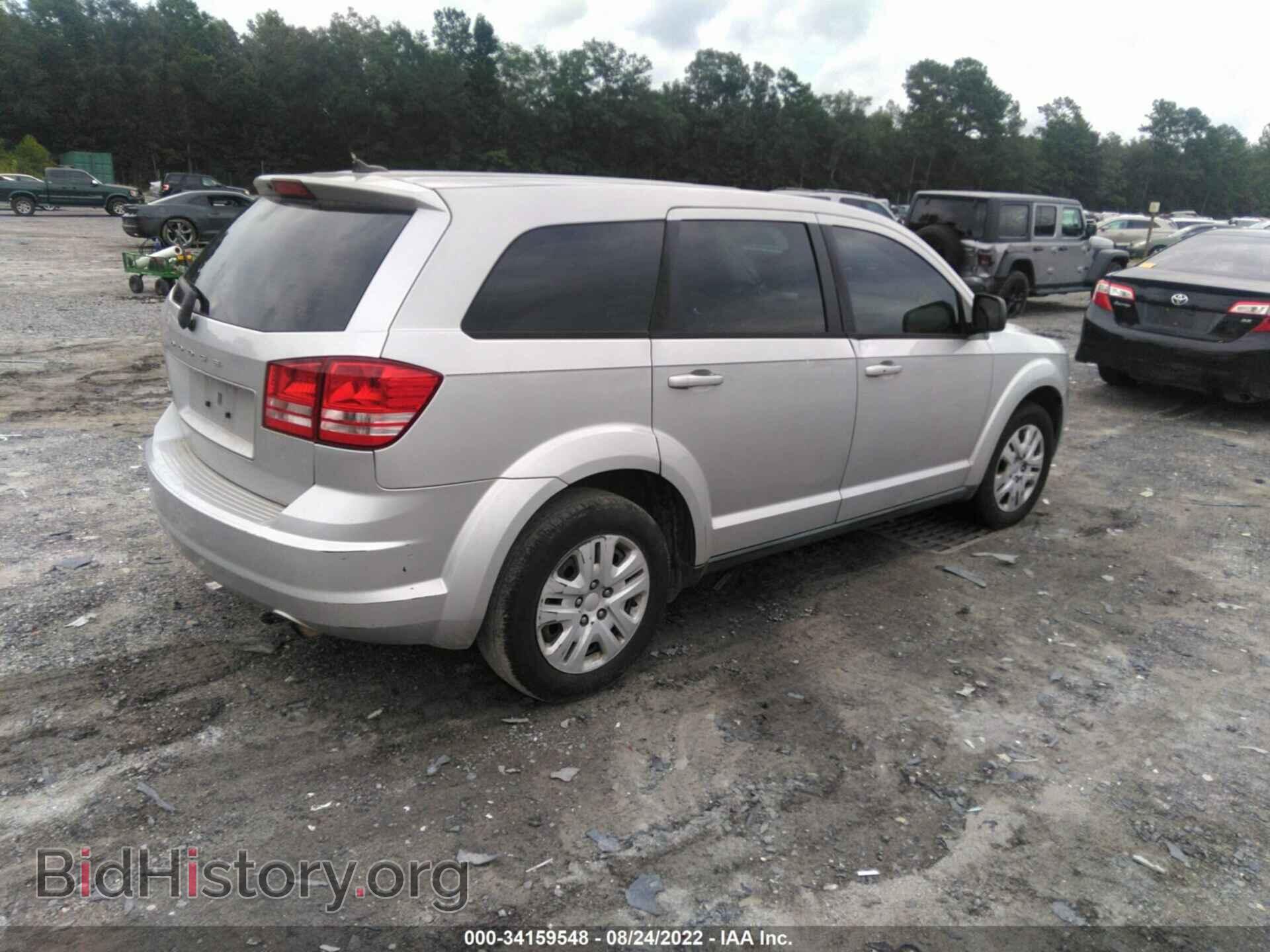 2013 DODGE JOURNEY - VIN: 3C4PDCAB1DT728309 - Фото 4