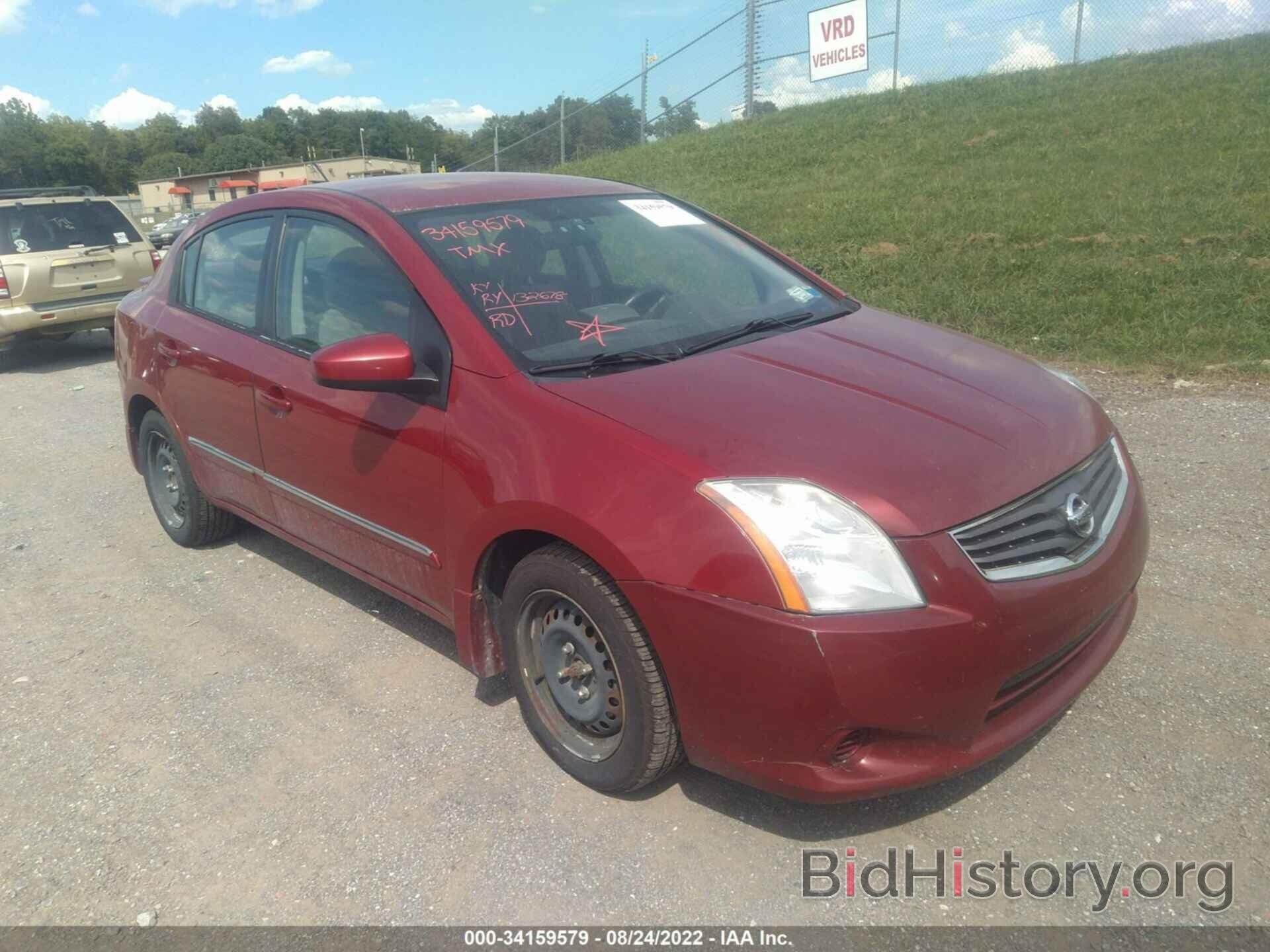 Photo 3N1AB6APXCL705217 - NISSAN SENTRA 2012