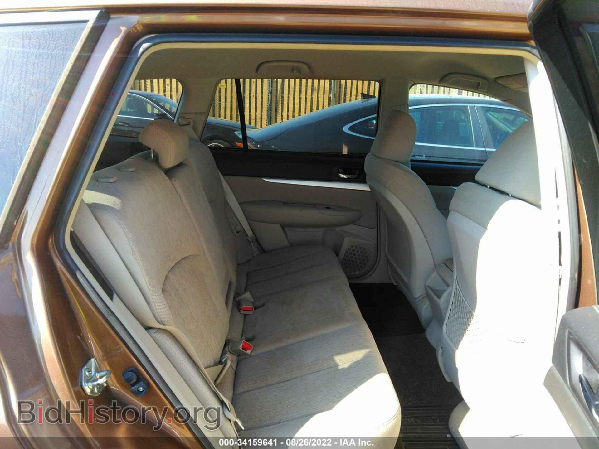 2013 SUBARU OUTBACK - VIN: 4S4BRCCC5D3206310 - Фото 8
