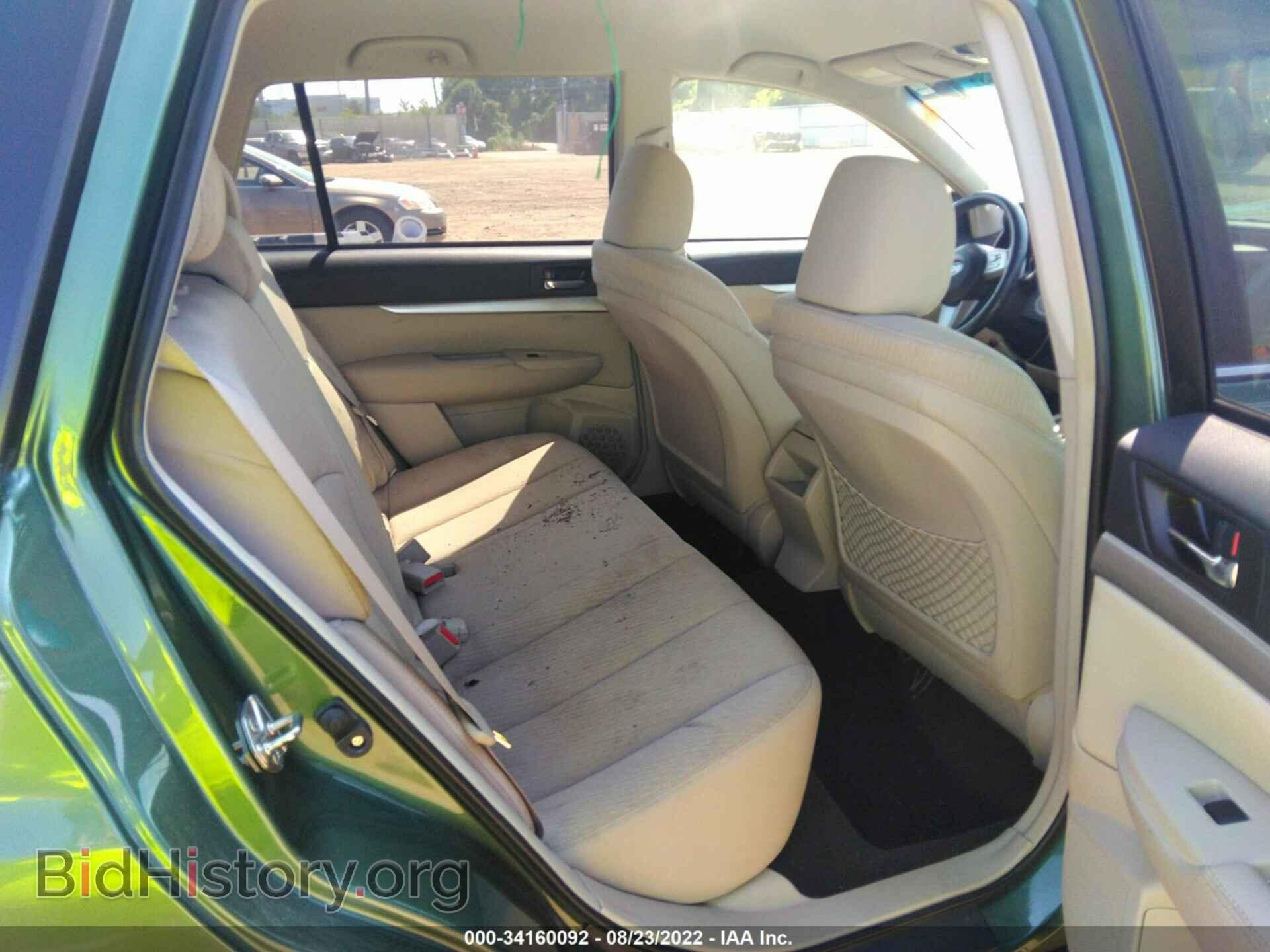 2011 SUBARU OUTBACK - VIN: 4S4BRCCC6B3367018 - Фото 8