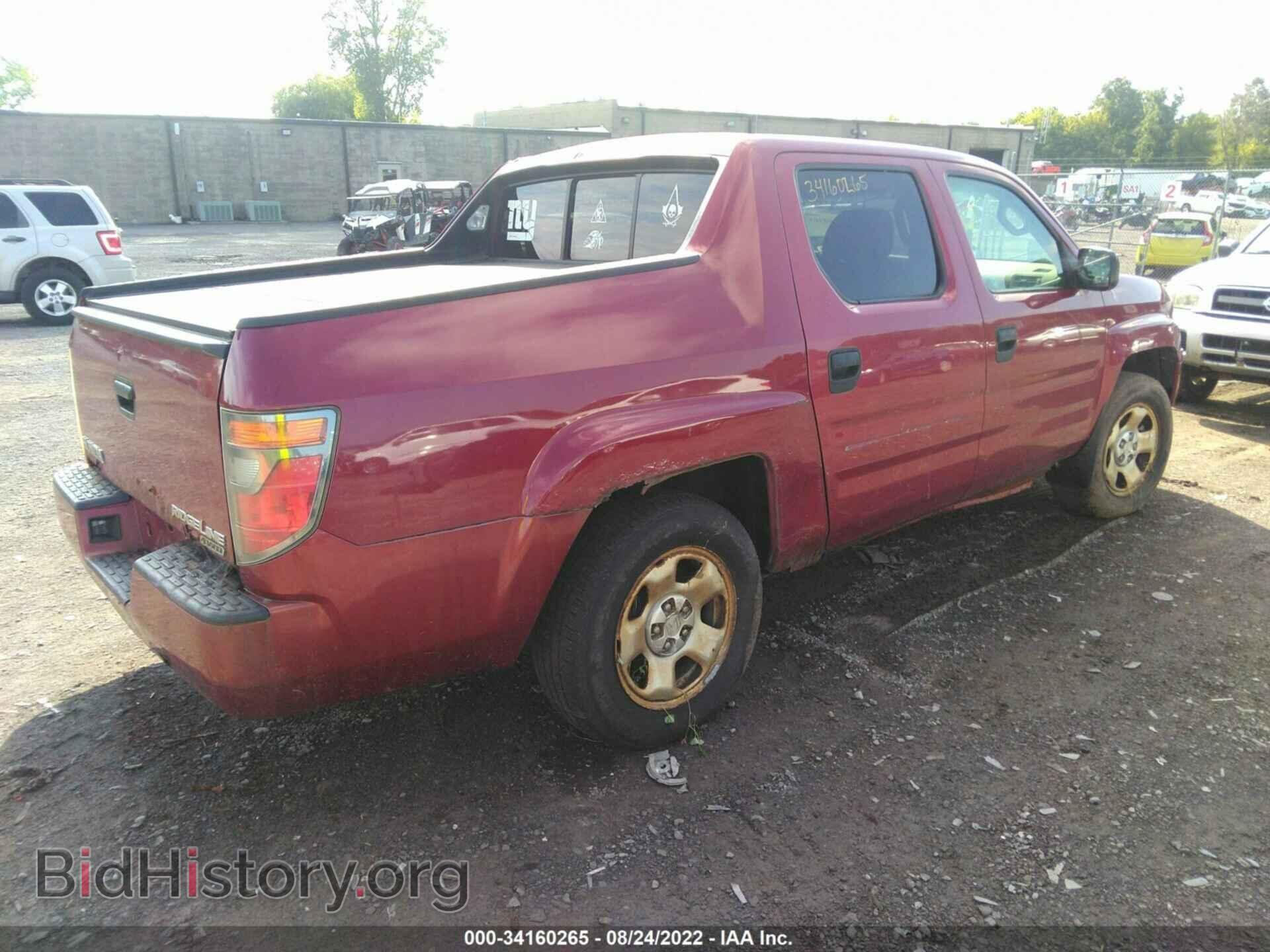 2006 HONDA RIDGELINE - VIN: 2HJYK16206H549323 - Фото 4