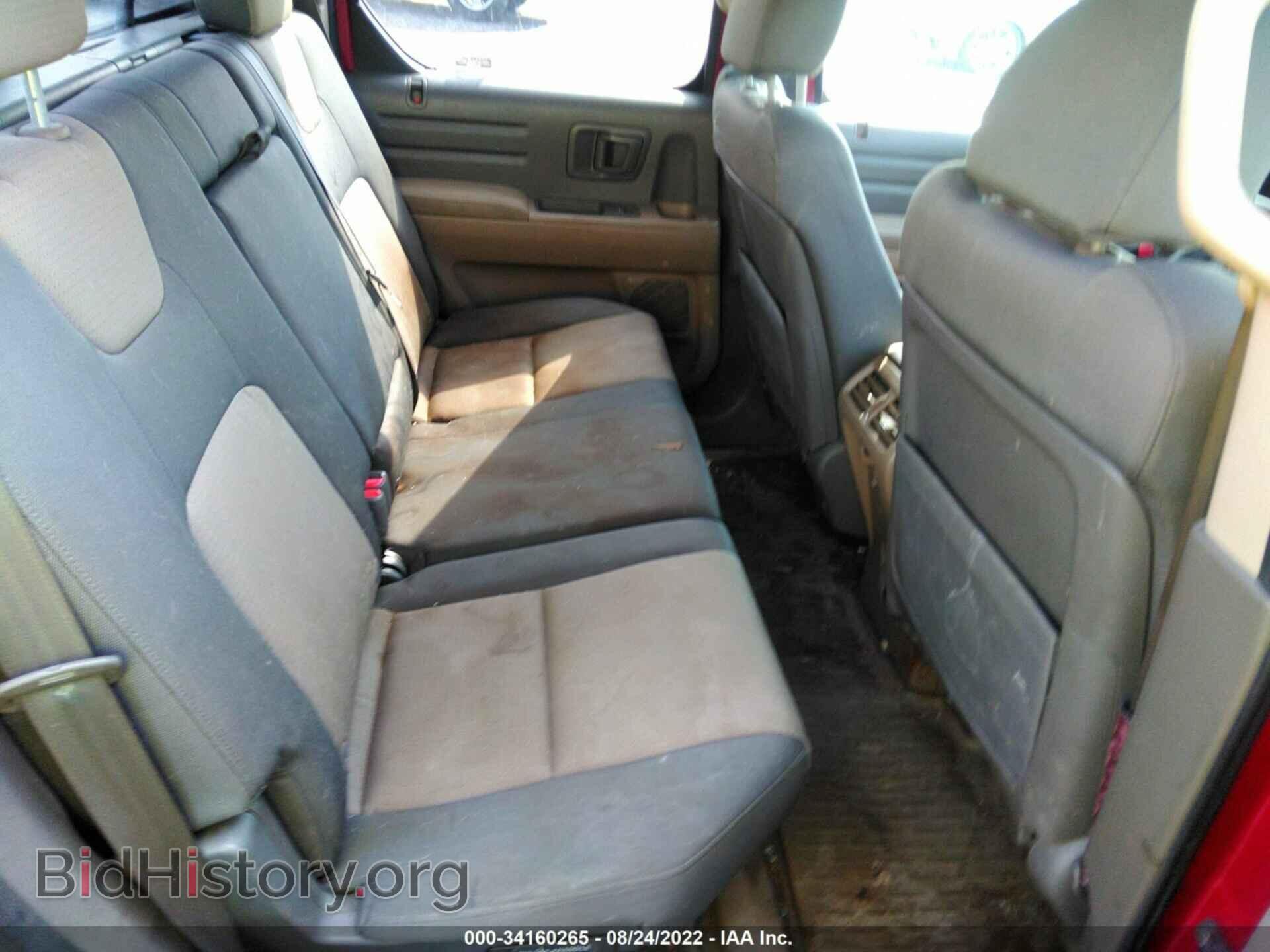 2006 HONDA RIDGELINE - VIN: 2HJYK16206H549323 - Фото 8