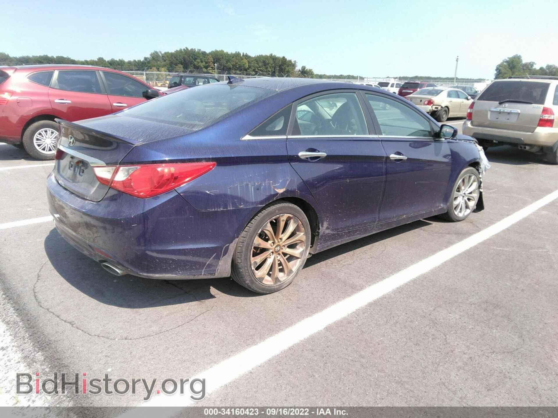 2013 HYUNDAI SONATA - VIN: 5NPEC4AC7DH596410 - Photo 4