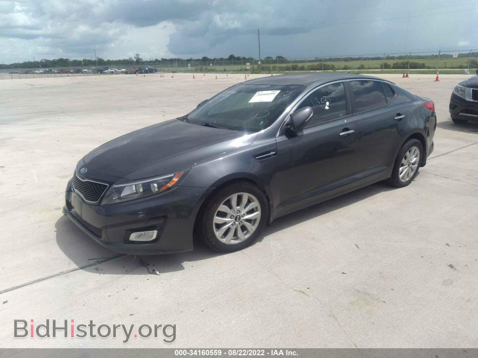 2015 KIA OPTIMA - VIN: KNAGM4A78F5620254 - Фото 2