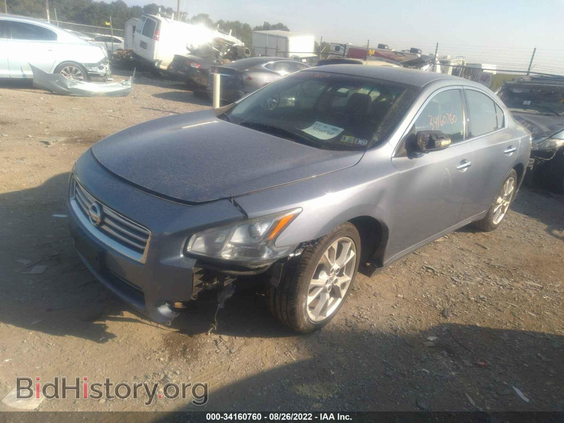 2012 NISSAN MAXIMA - VIN: 1N4AA5AP4CC826207 - Фото 2