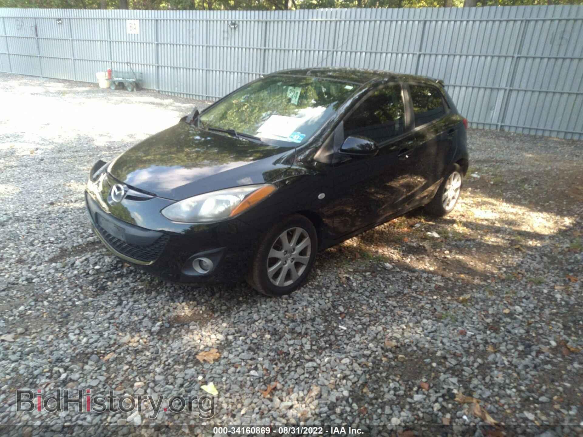 2011 MAZDA MAZDA2 - VIN: JM1DE1HZ5B0102683 - Фото 2