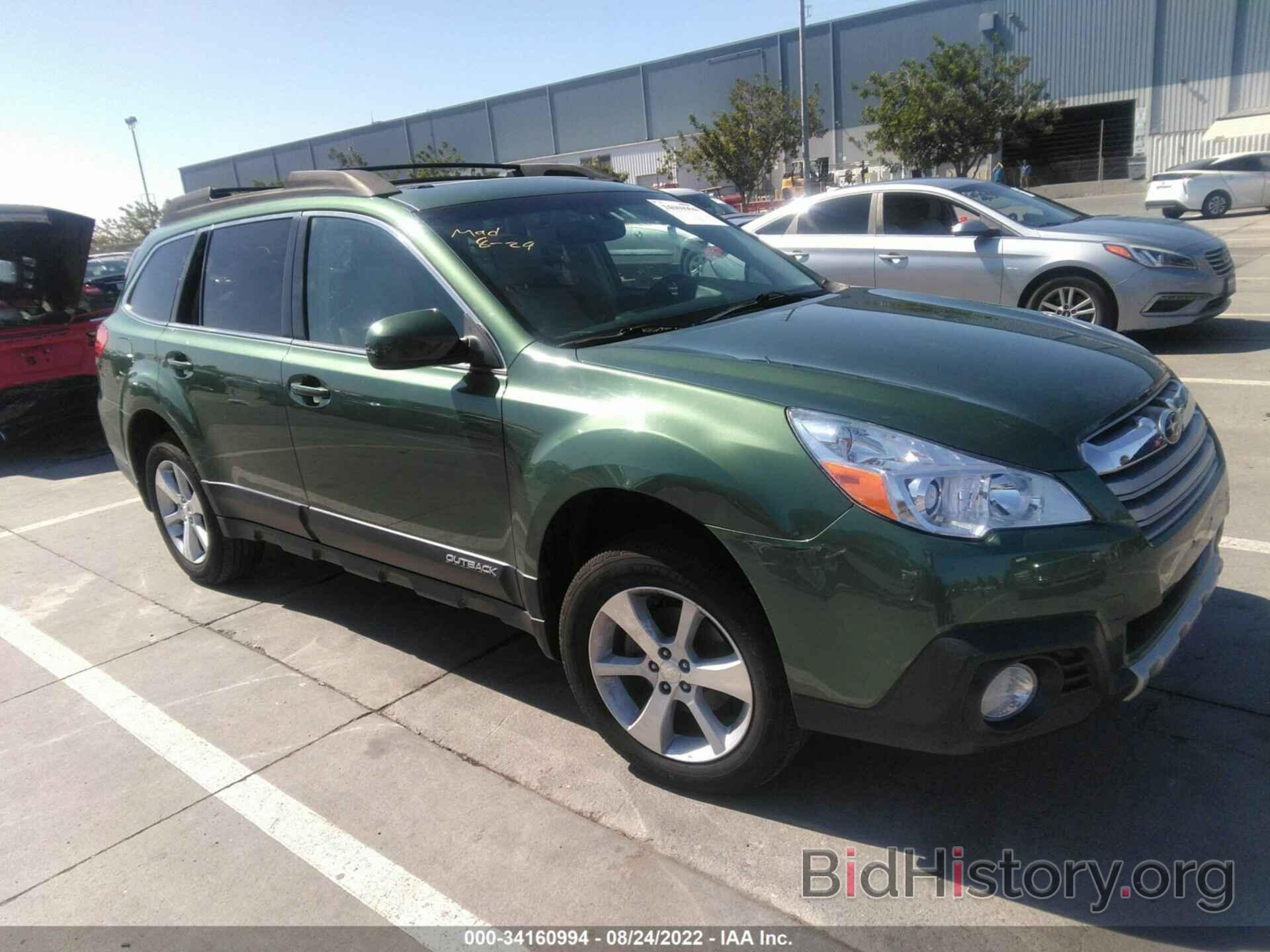 Photo 4S4BRBNC8E3214877 - SUBARU OUTBACK 2014