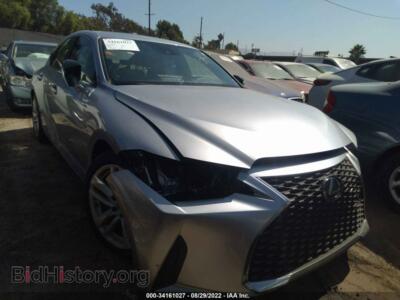 2021 Lexus IS IS 300, серебристый — VIN JTHCA1D25M5111971, IAAI