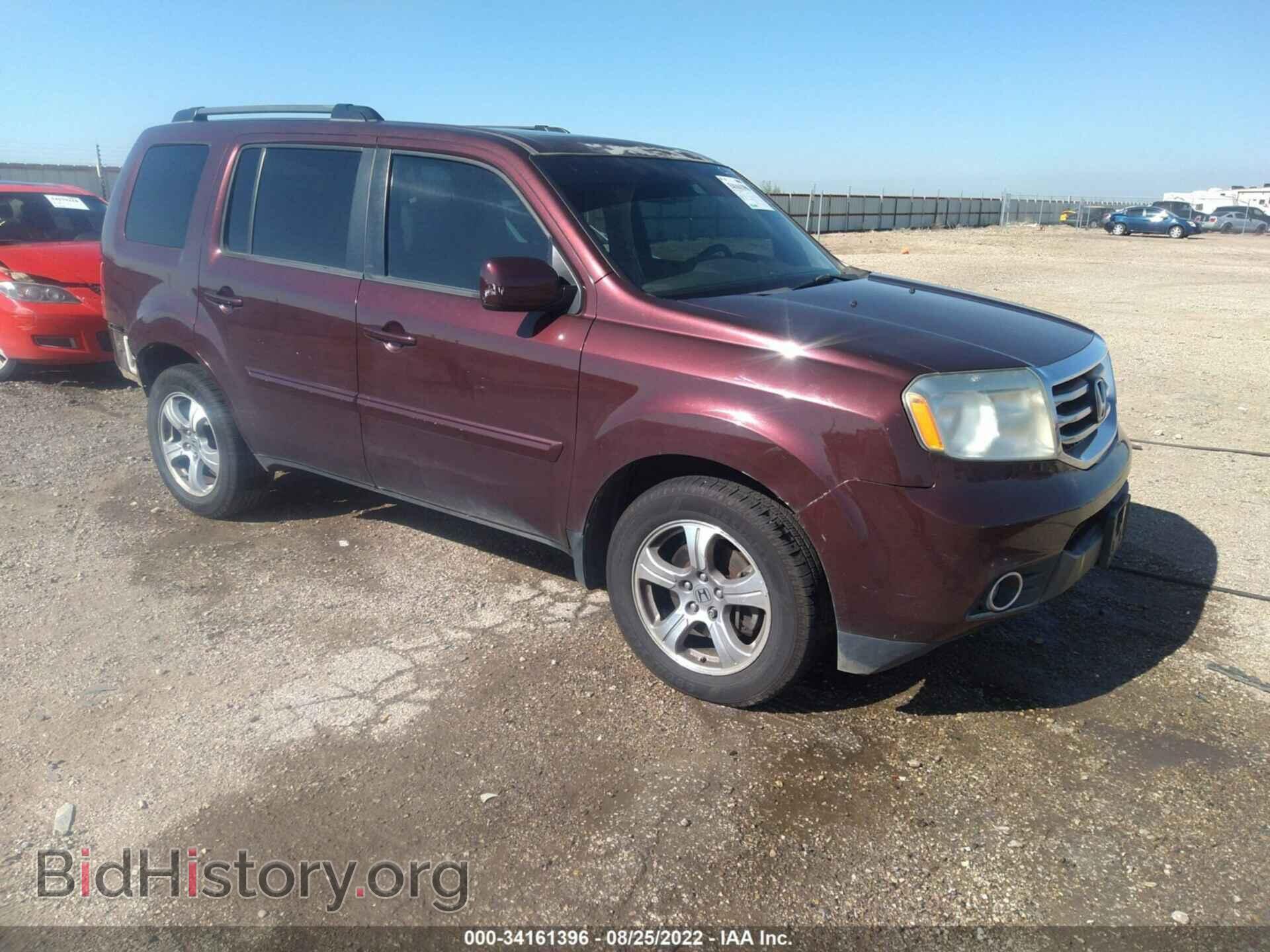 Photo 5FNYF4H55DB040980 - HONDA PILOT 2013