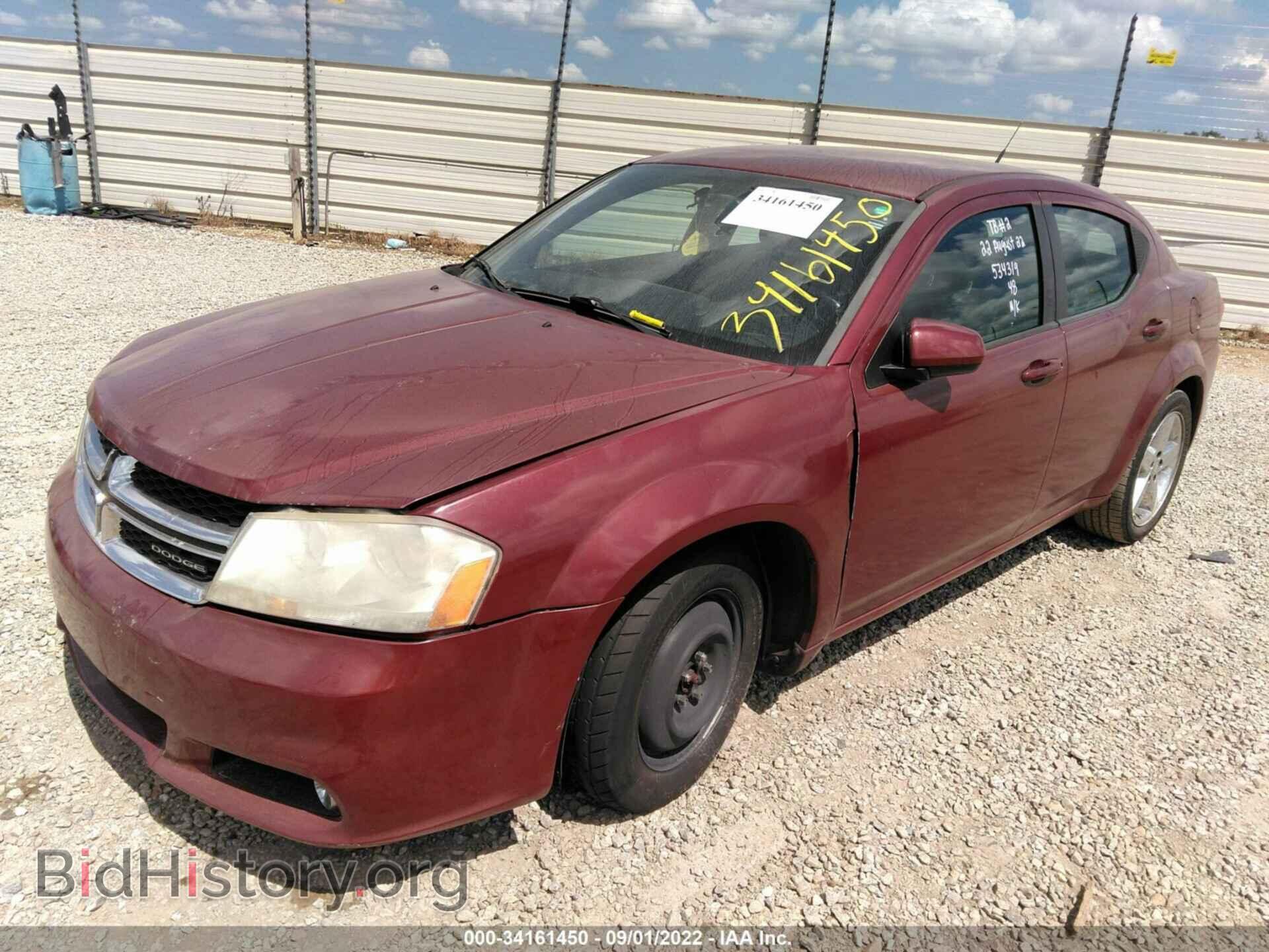 2011 DODGE AVENGER - VIN: 1B3BD2FB4BN534319 - Фото 2
