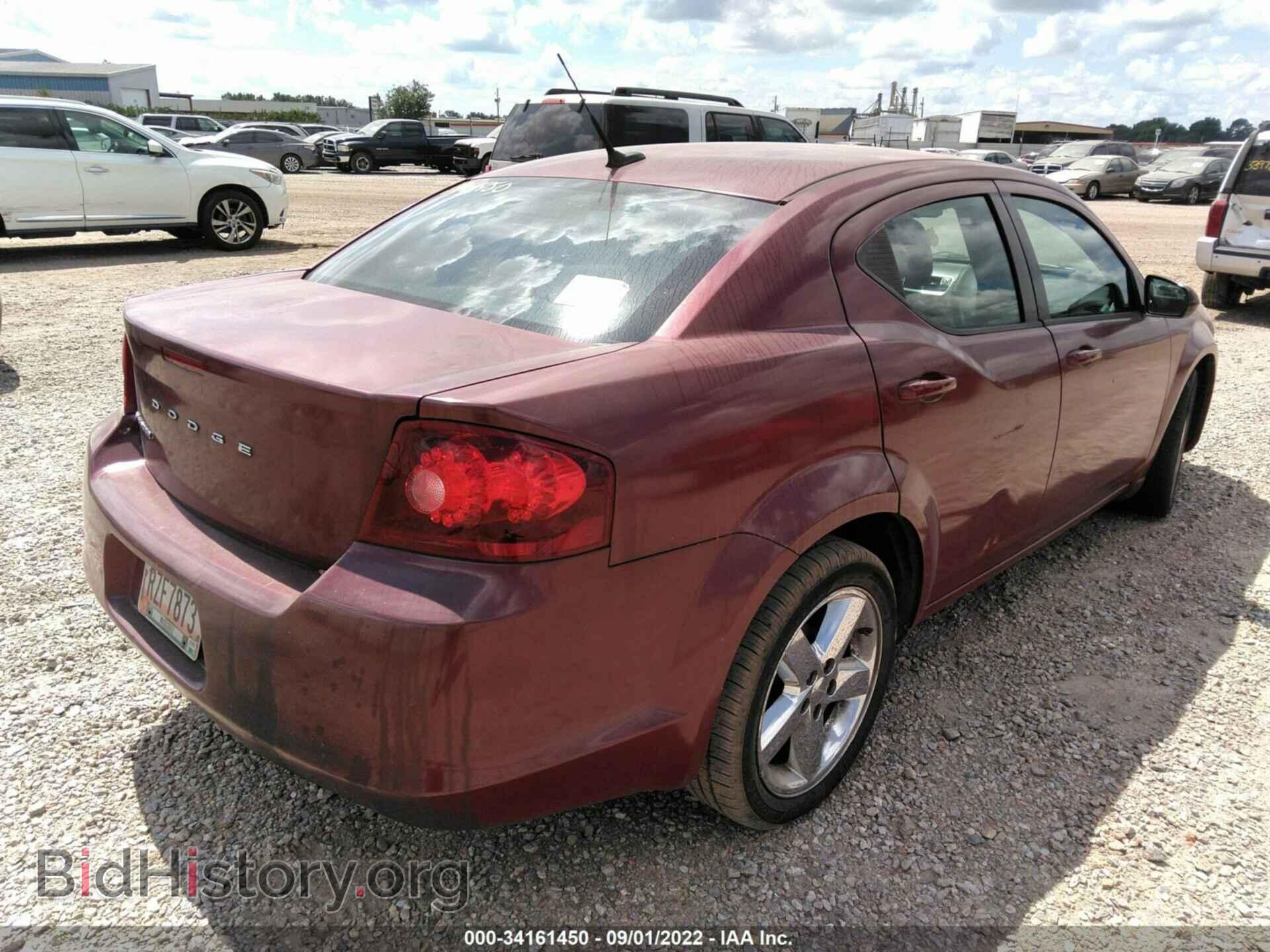 2011 DODGE AVENGER - VIN: 1B3BD2FB4BN534319 - Фото 4