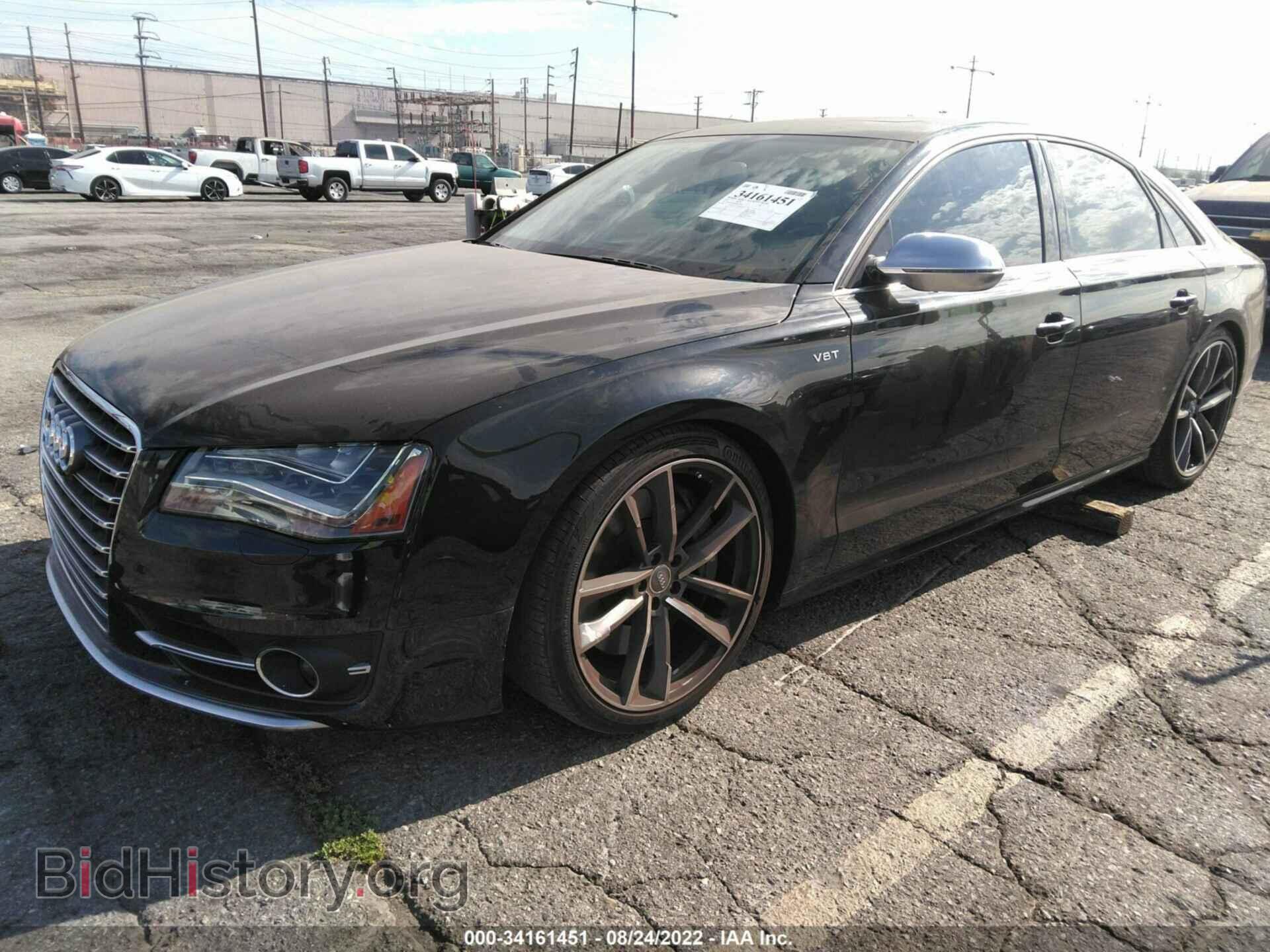 2013 AUDI S8 - VIN: WAUD2AFD9DN007708 - Фото 2
