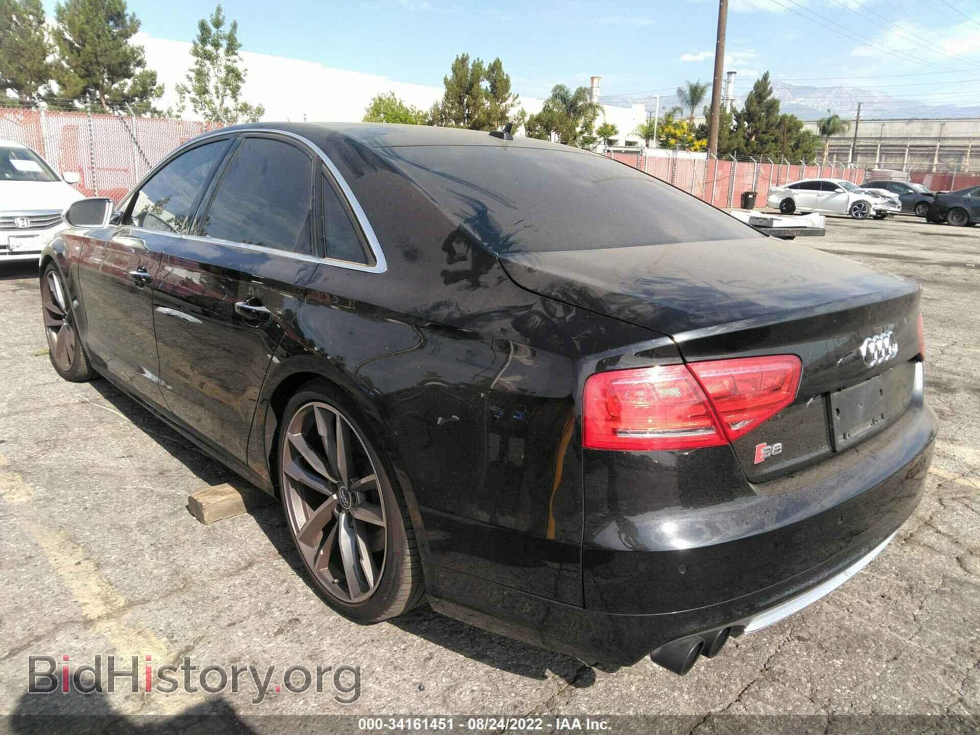 2013 AUDI S8 - VIN: WAUD2AFD9DN007708 - Фото 3