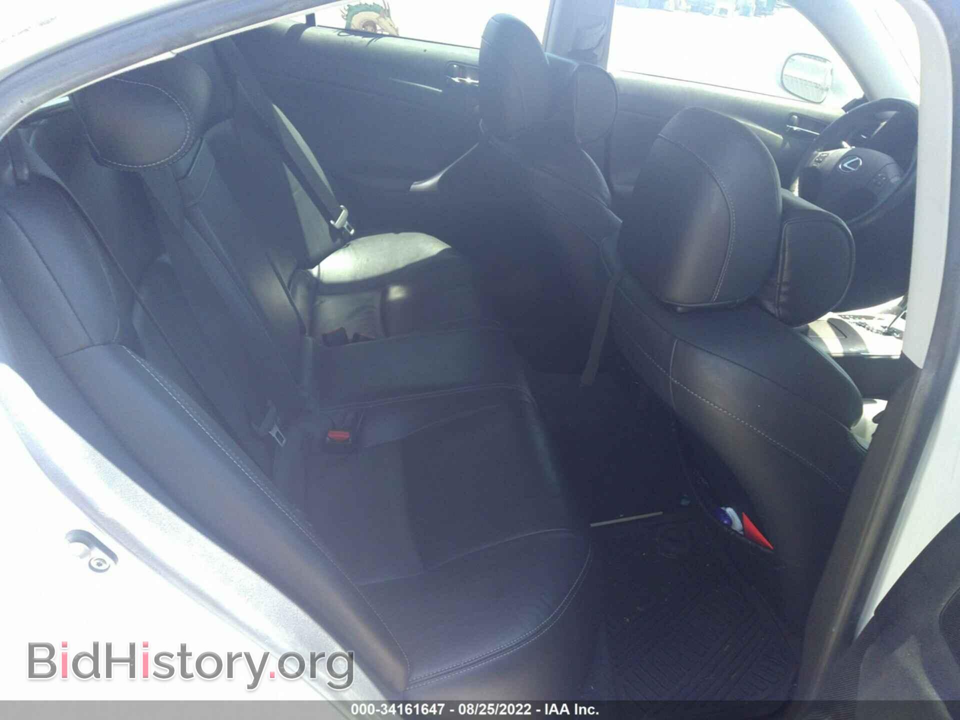2010 LEXUS IS 250 - VIN: JTHBF5C25A5120591 - Фото 8