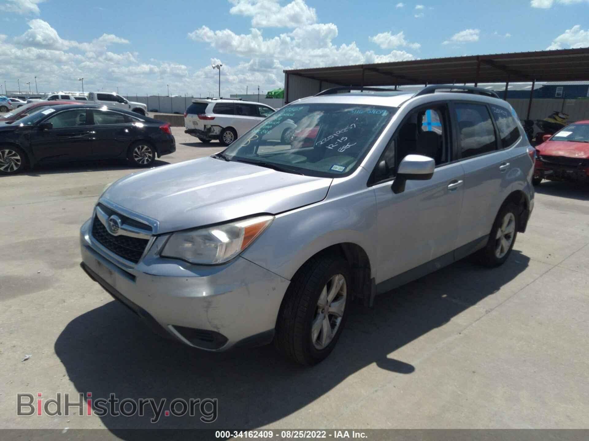 2014 SUBARU FORESTER - VIN: JF2SJAEC3EH512456 - Фото 2