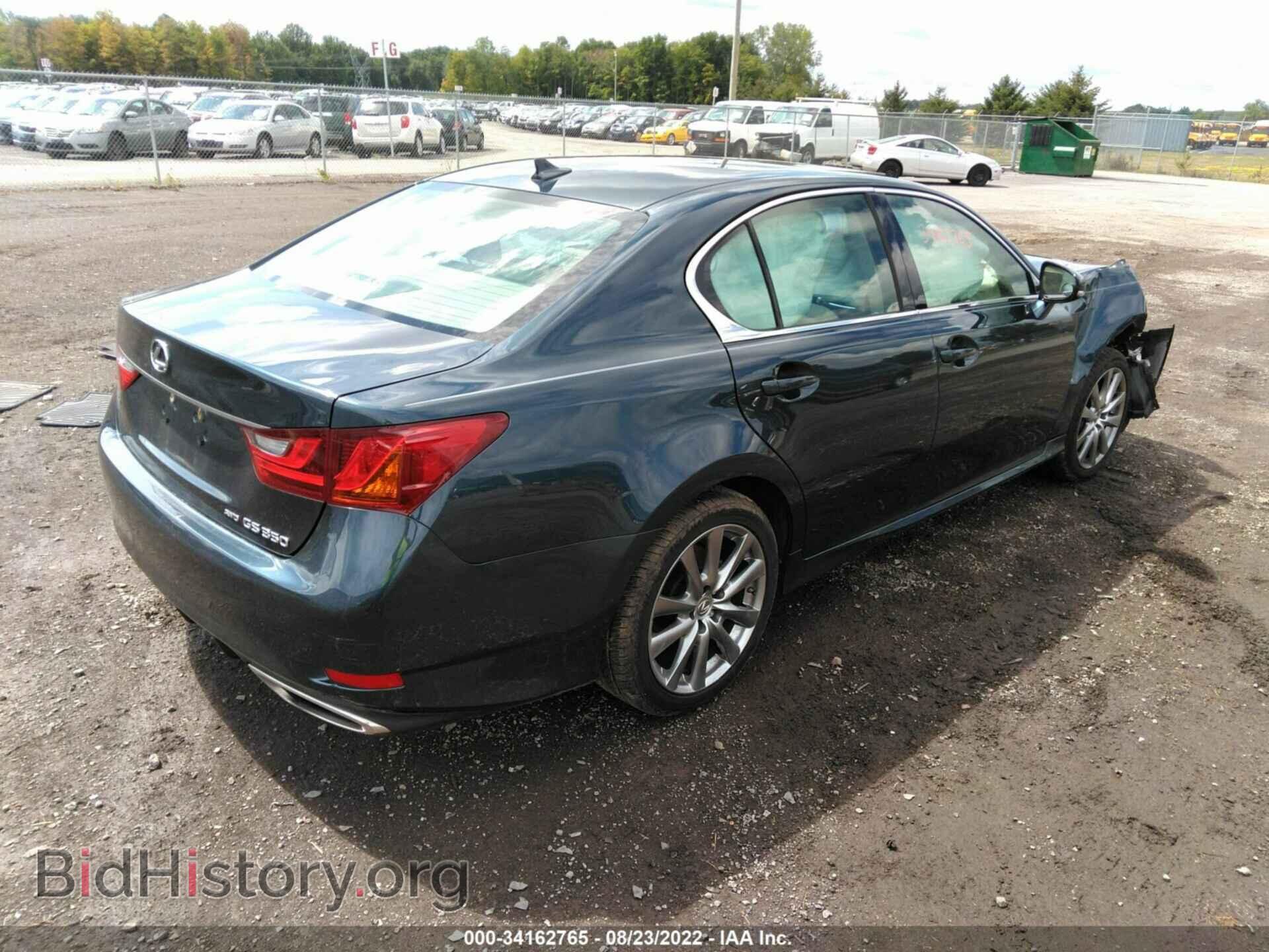 2014 LEXUS GS 350 - VIN: JTHCE1BL9E5027735 - Фото 4