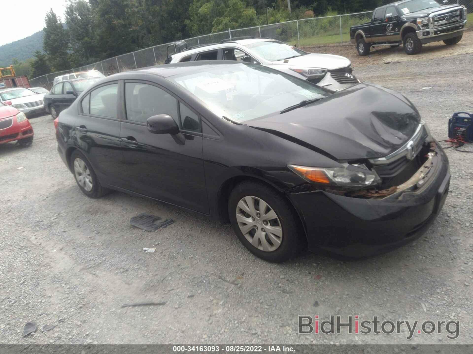 Photo 2HGFB2F57CH516828 - HONDA CIVIC SDN 2012