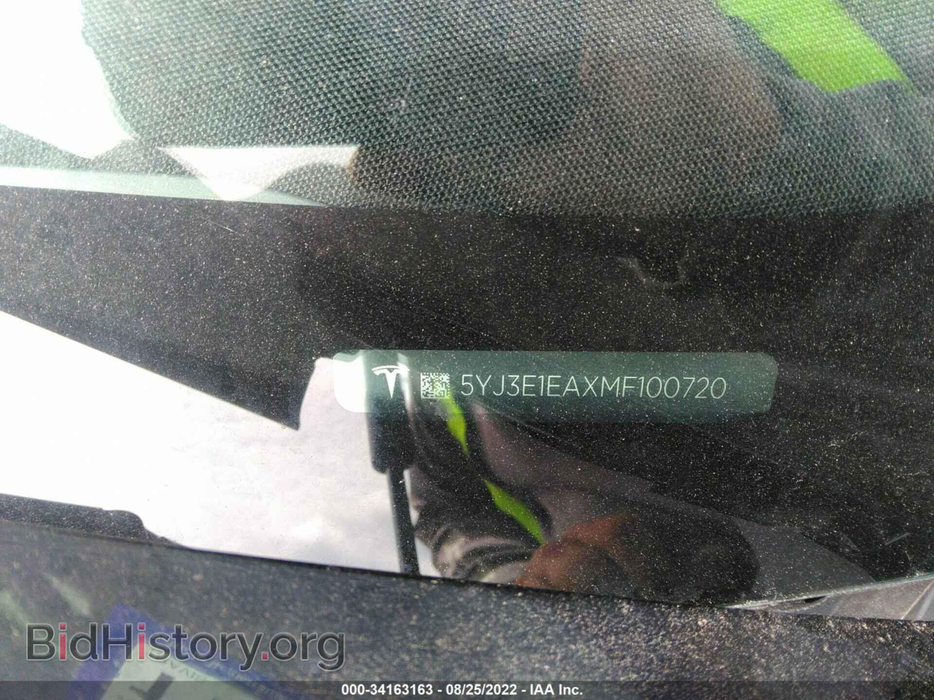 2021 TESLA MODEL 3 - VIN: 5YJ3E1EAXMF100720 - Photo 9