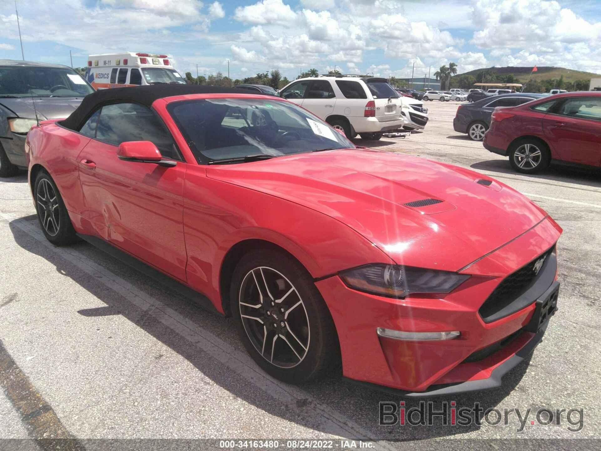 Photo 1FATP8UH5K5179607 - FORD MUSTANG 2019