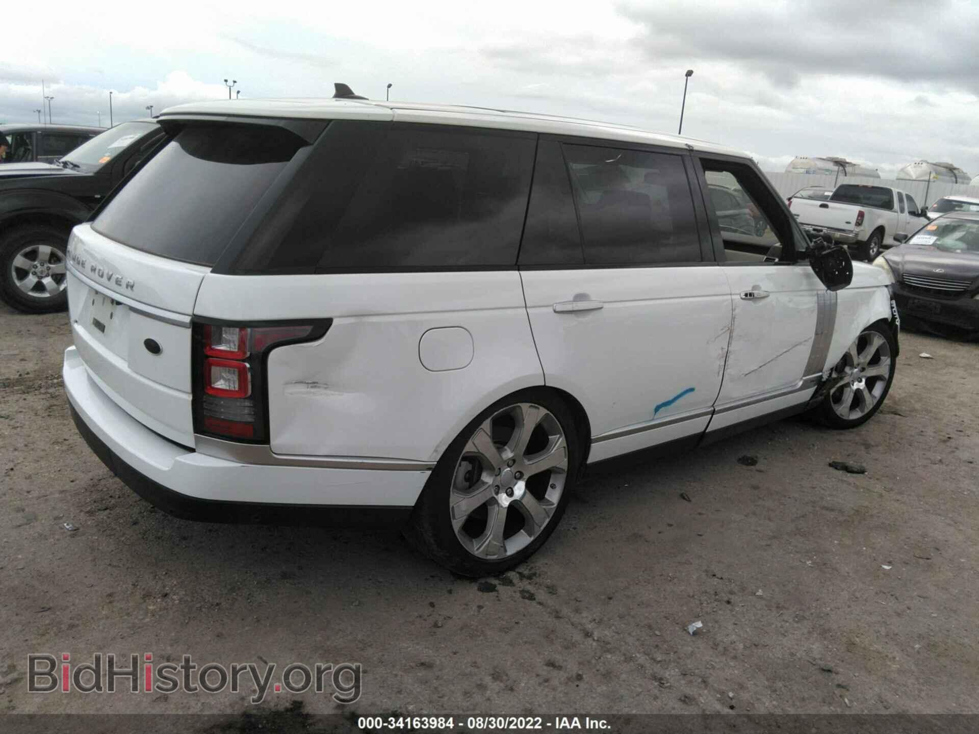 2016 LAND ROVER RANGE ROVER - VIN: SALGV3EF5GA298458 - Фото 4