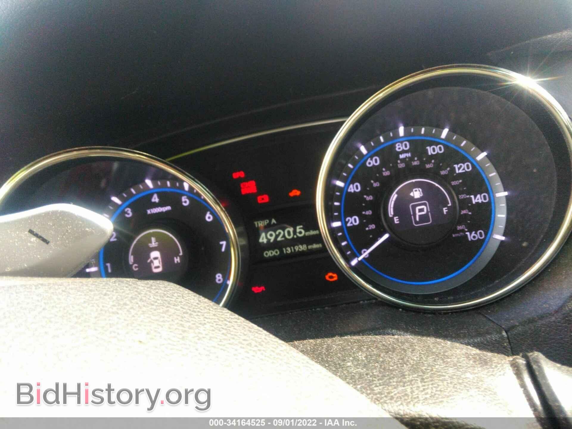 2012 HYUNDAI SONATA - VIN: 5NPEC4AC2CH427720 - Фото 7