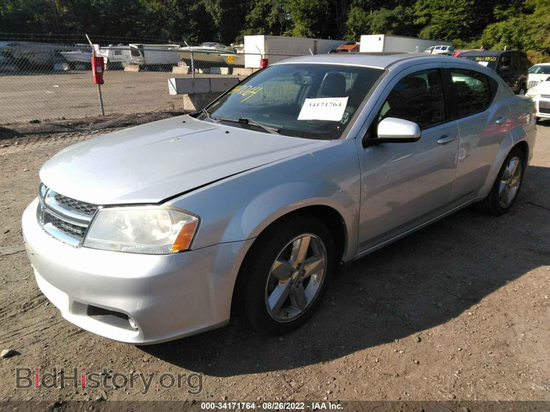 2011 DODGE AVENGER - VIN: 1B3BD2FG2BN519443 - Фото 2