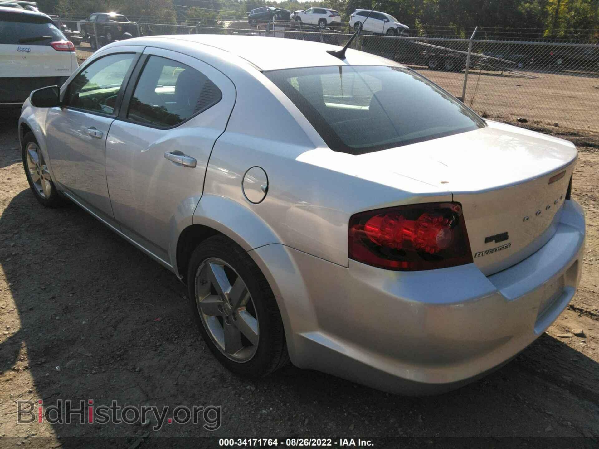 2011 DODGE AVENGER - VIN: 1B3BD2FG2BN519443 - Фото 3