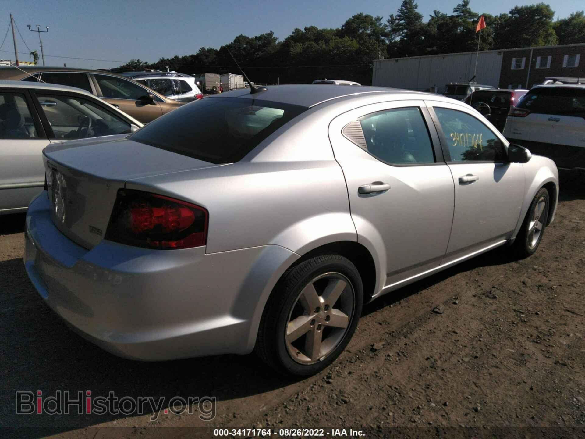 2011 DODGE AVENGER - VIN: 1B3BD2FG2BN519443 - Фото 4