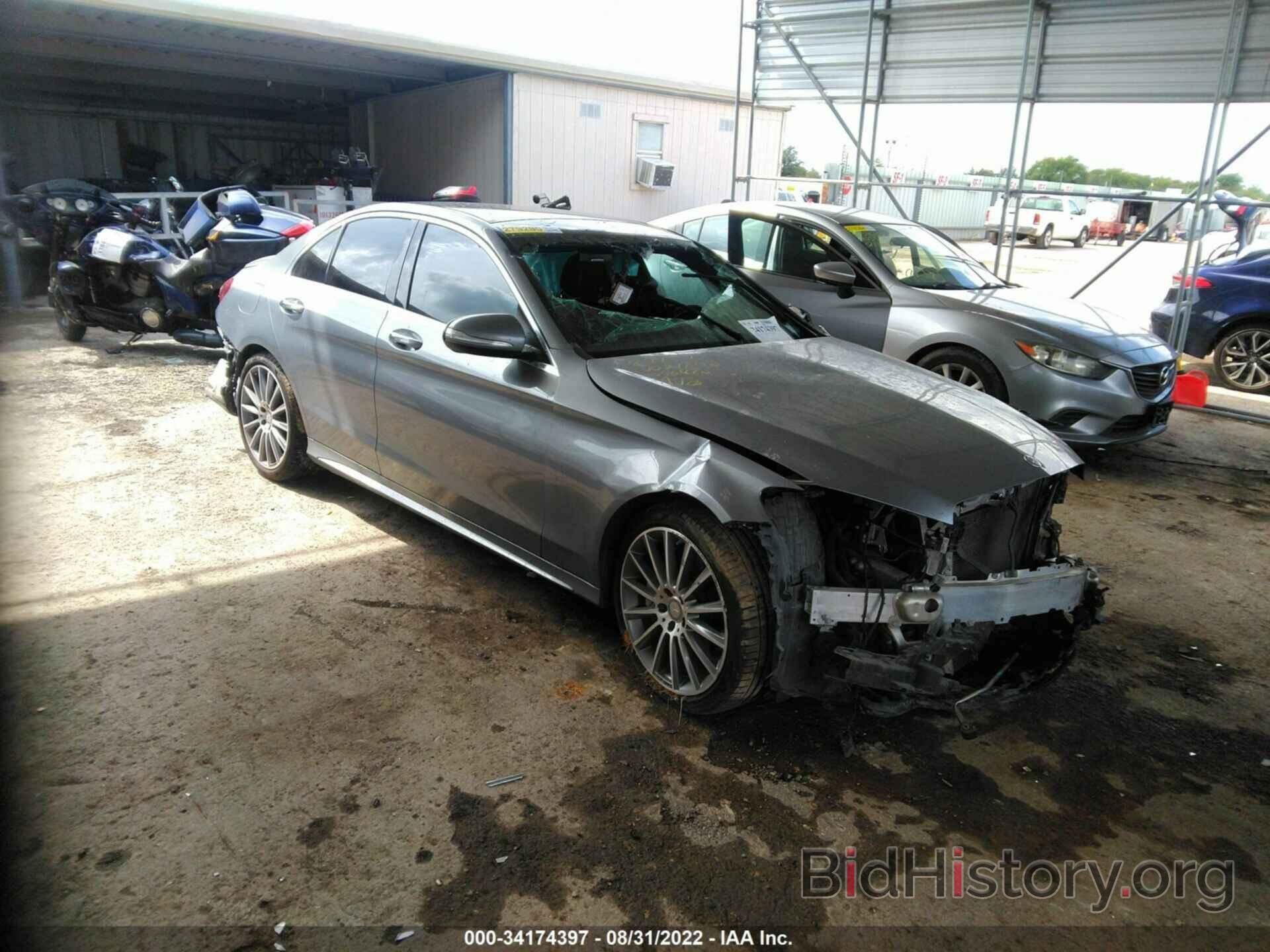 Photo 55SWF4JB8FU096470 - MERCEDES-BENZ C-CLASS 2015