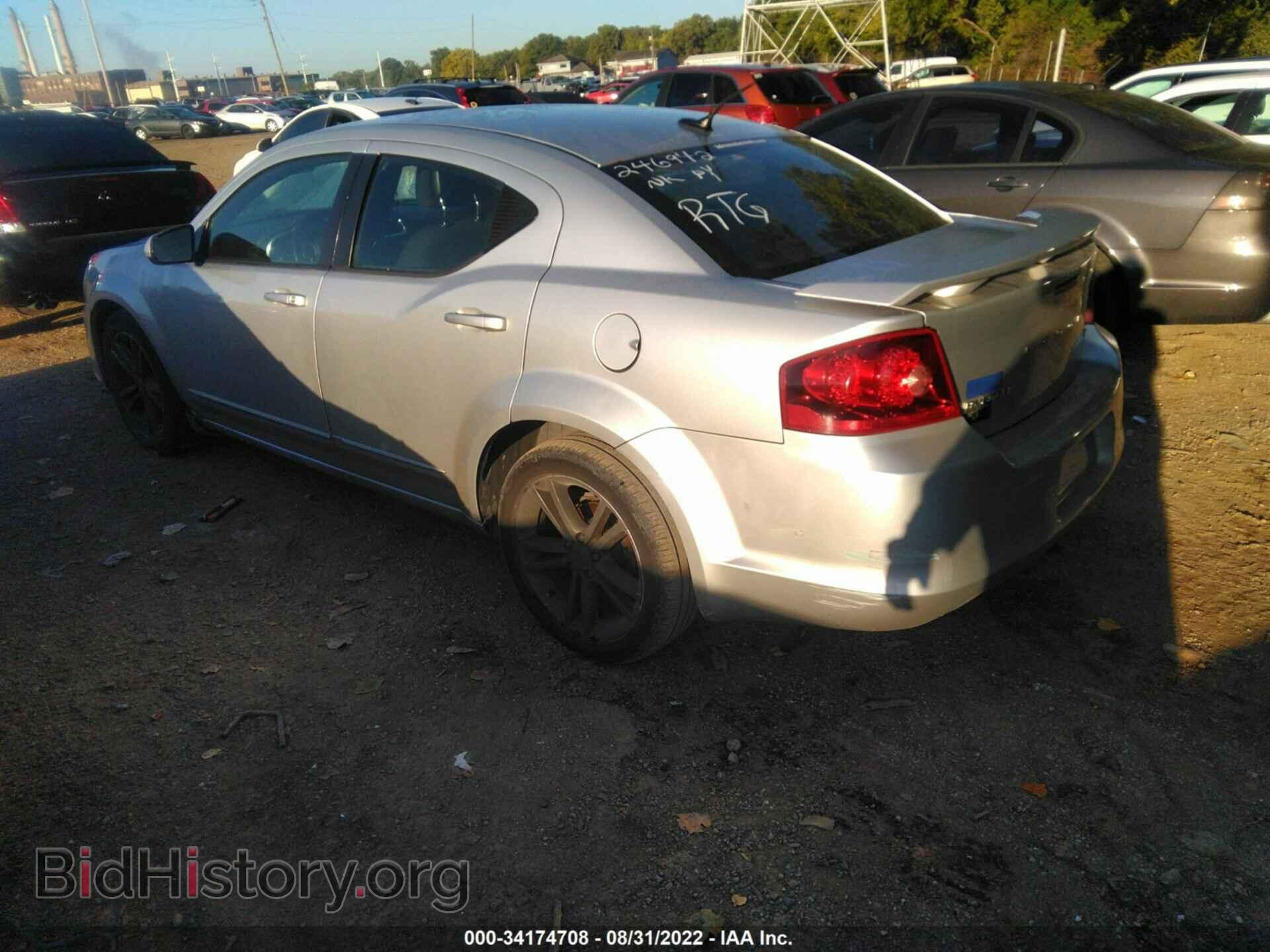 2012 DODGE AVENGER - VIN: 1C3CDZEG9CN246942 - Фото 3