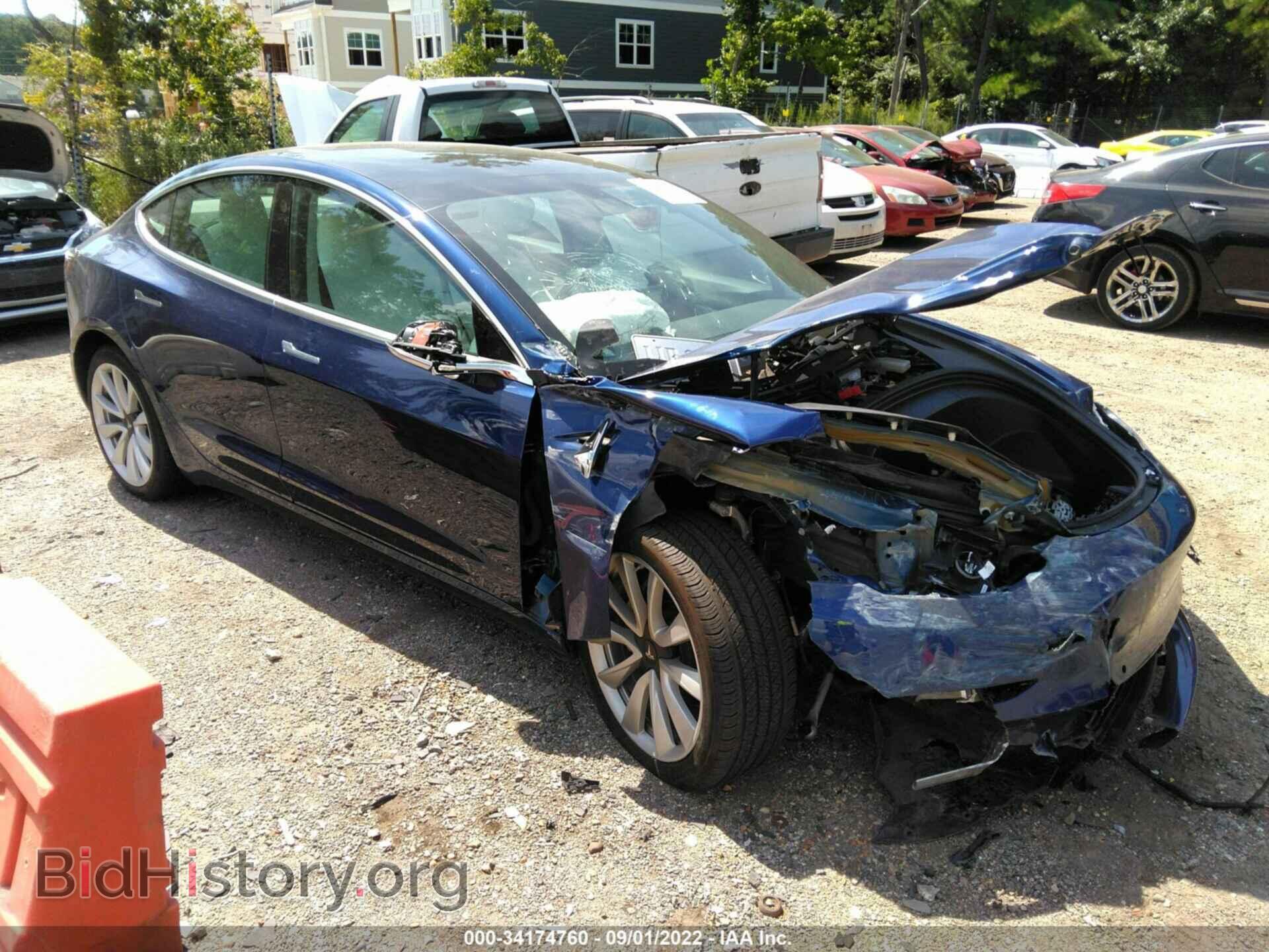 Photo 5YJ3E1EA2KF413225 - TESLA MODEL 3 2019