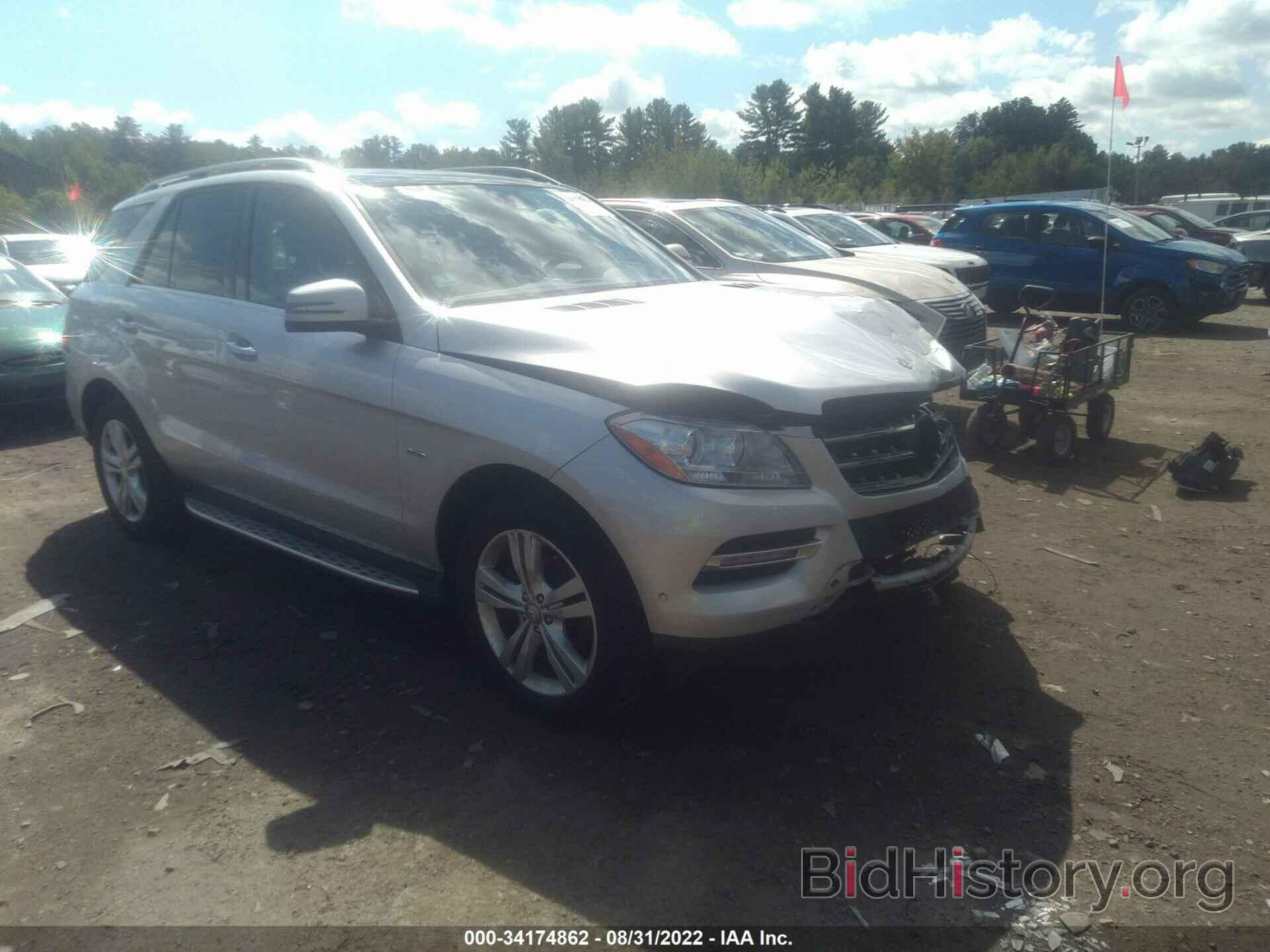 Photo 4JGDA5HB8CA025711 - MERCEDES-BENZ M-CLASS 2012