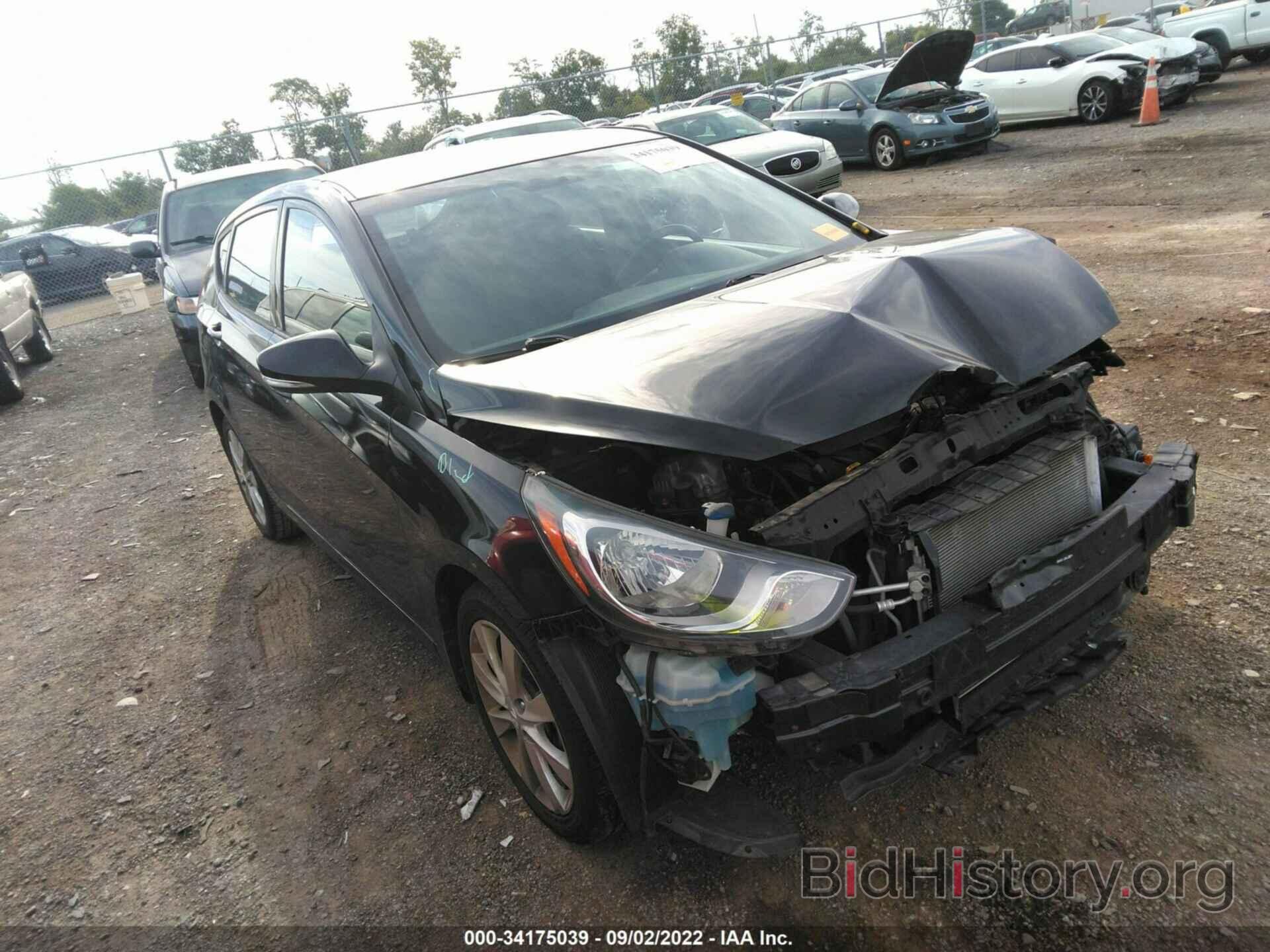 Photo KMHCU5AE6DU075062 - HYUNDAI ACCENT 2013