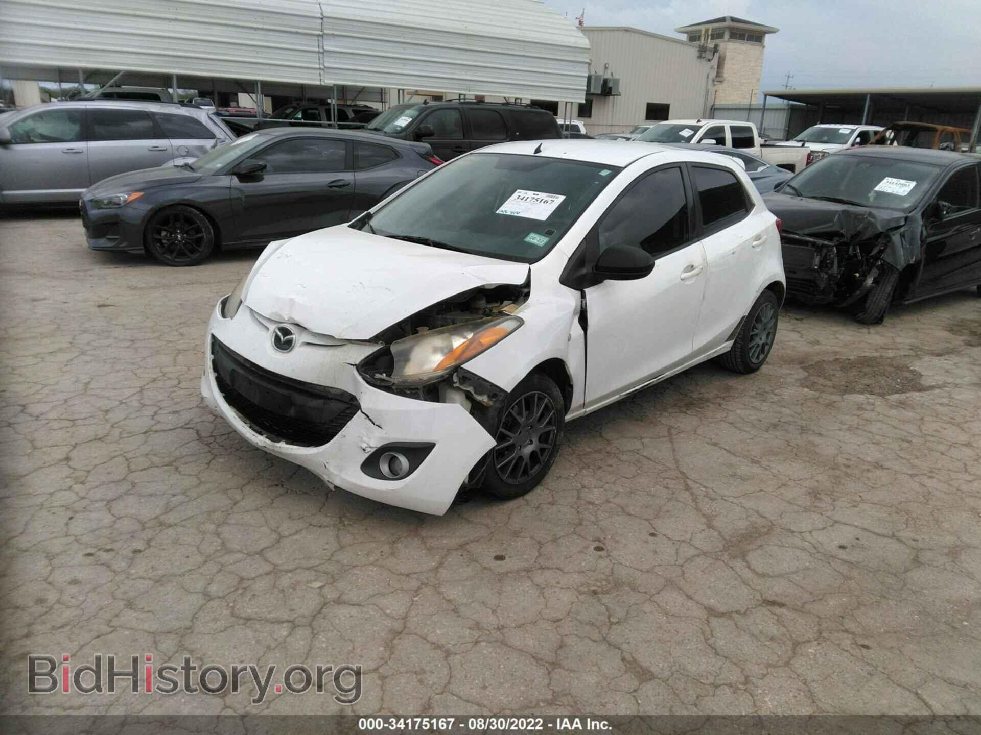 2011 MAZDA MAZDA2 - VIN: JM1DE1HY4B0129056 - Фото 2