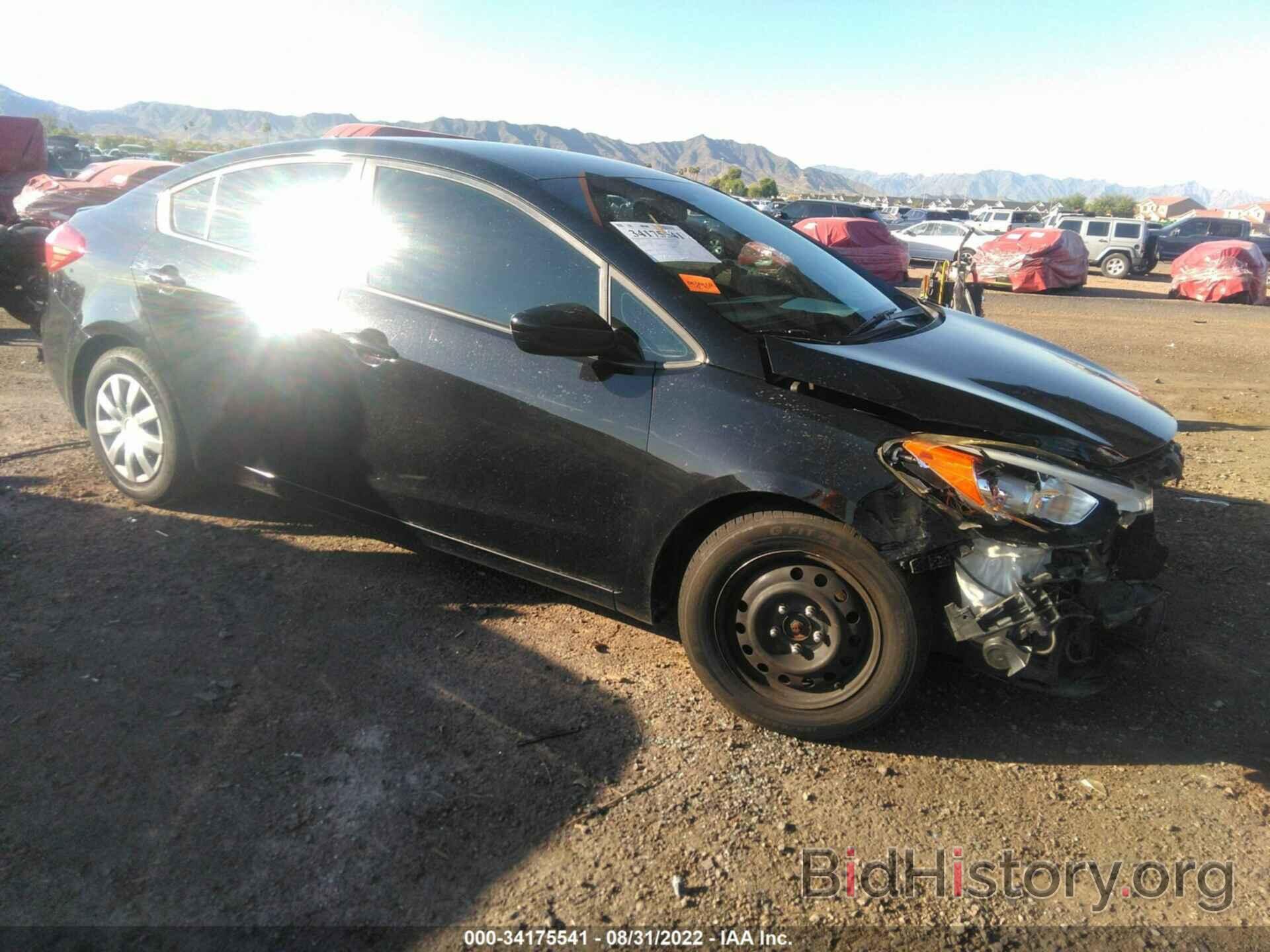 Photo KNAFK4A65G5550657 - KIA FORTE 2016