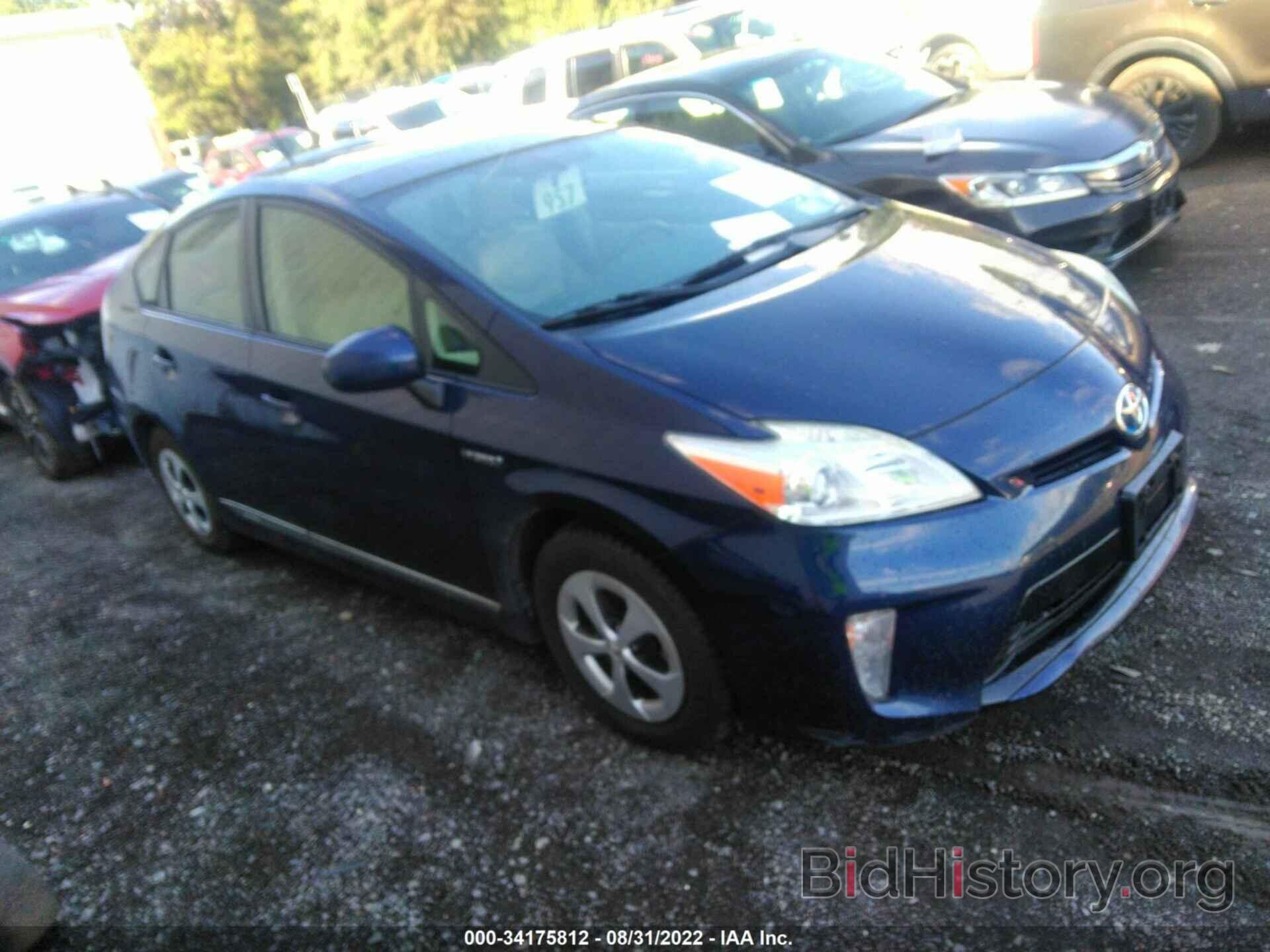 Photo JTDKN3DU8C1545046 - TOYOTA PRIUS 2012