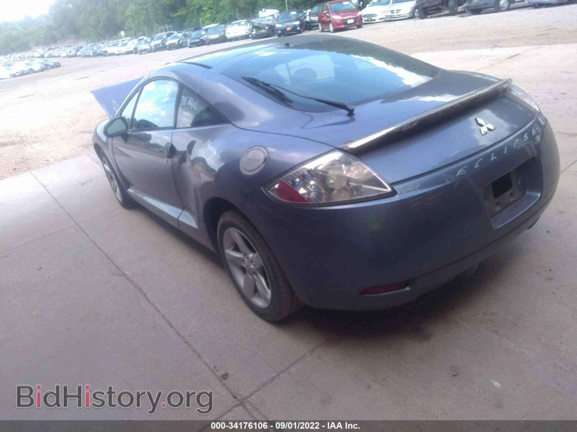 2007 MITSUBISHI ECLIPSE - VIN: 4A3AK24F37E022271 - Фото 3