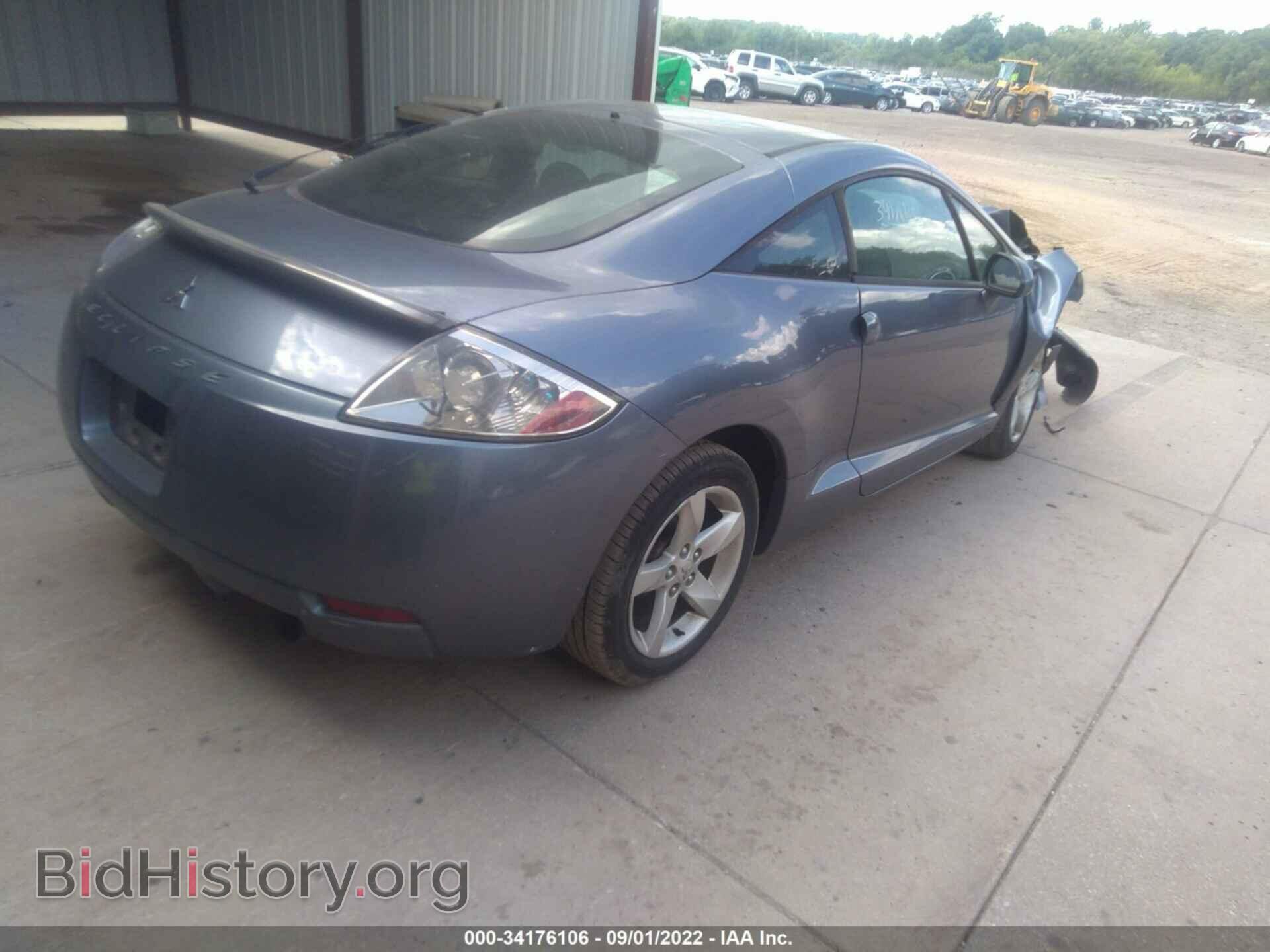 2007 MITSUBISHI ECLIPSE - VIN: 4A3AK24F37E022271 - Фото 4