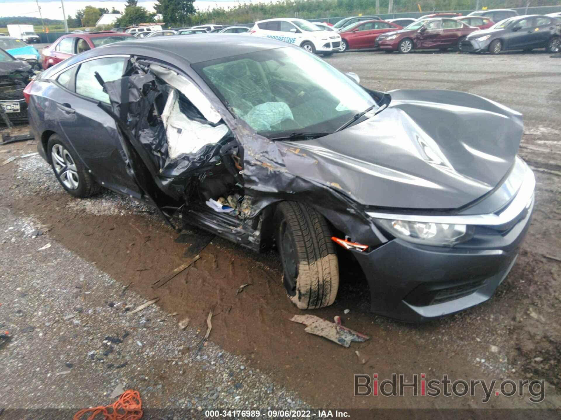 Photo 19XFC2F59GE216169 - HONDA CIVIC SEDAN 2016