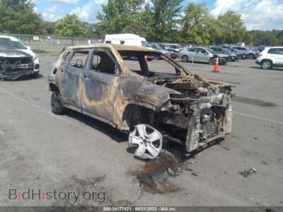 2022 Jeep COMPASS Latitude, черный — VIN 3C4NJDBB3NT131314, IAAI
