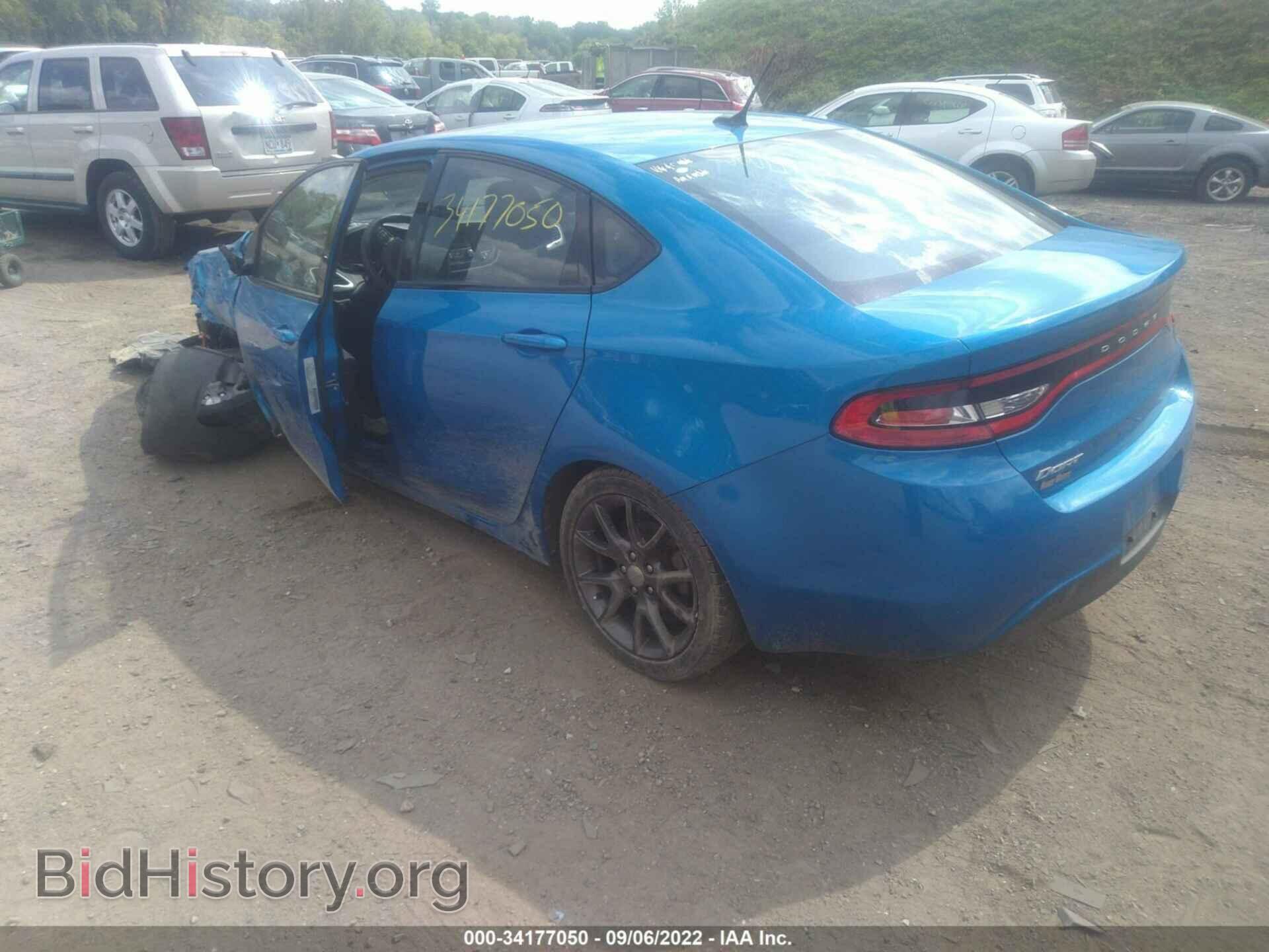 2015 DODGE DART - VIN: 1C3CDFAA8FD378245 - Фото 3