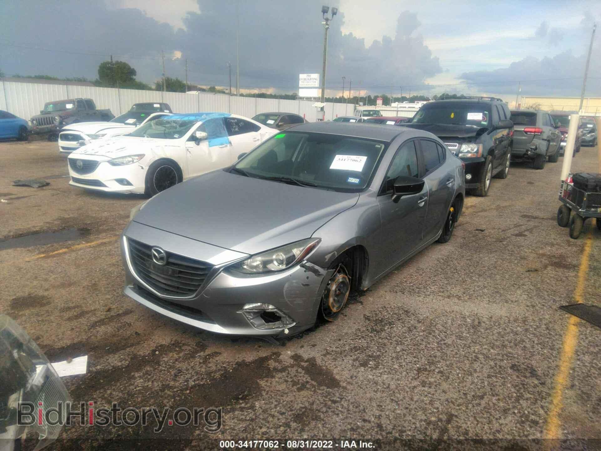 2015 MAZDA MAZDA3 - VIN: JM1BM1T71F1255576 - Фото 2