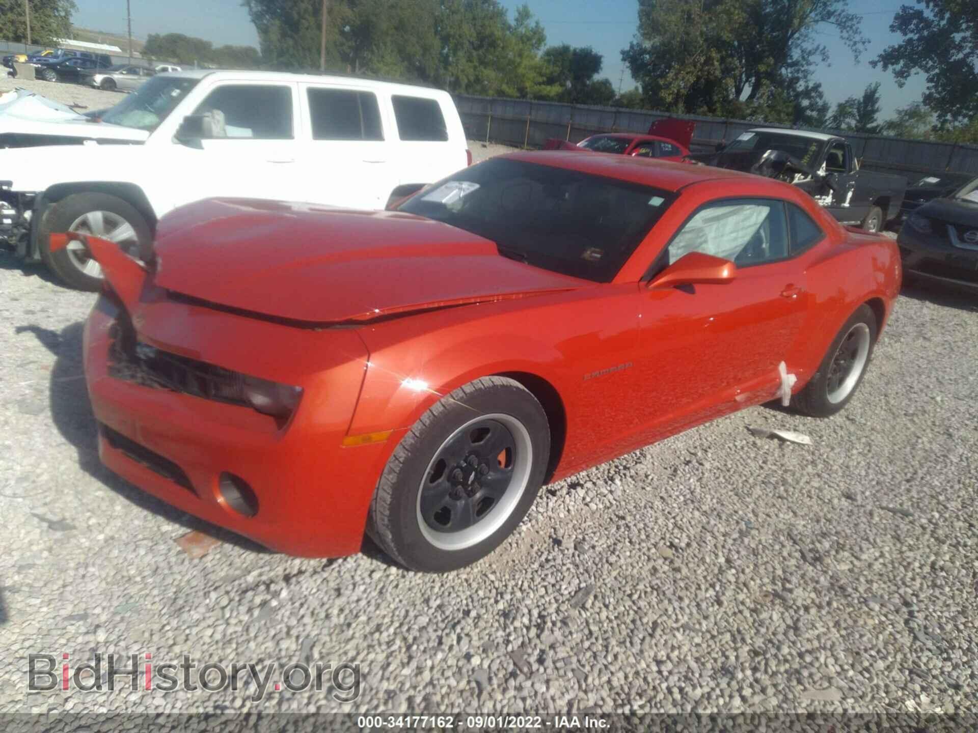 2013 CHEVROLET CAMARO - VIN: 2G1FA1E30D9122555 - Фото 2